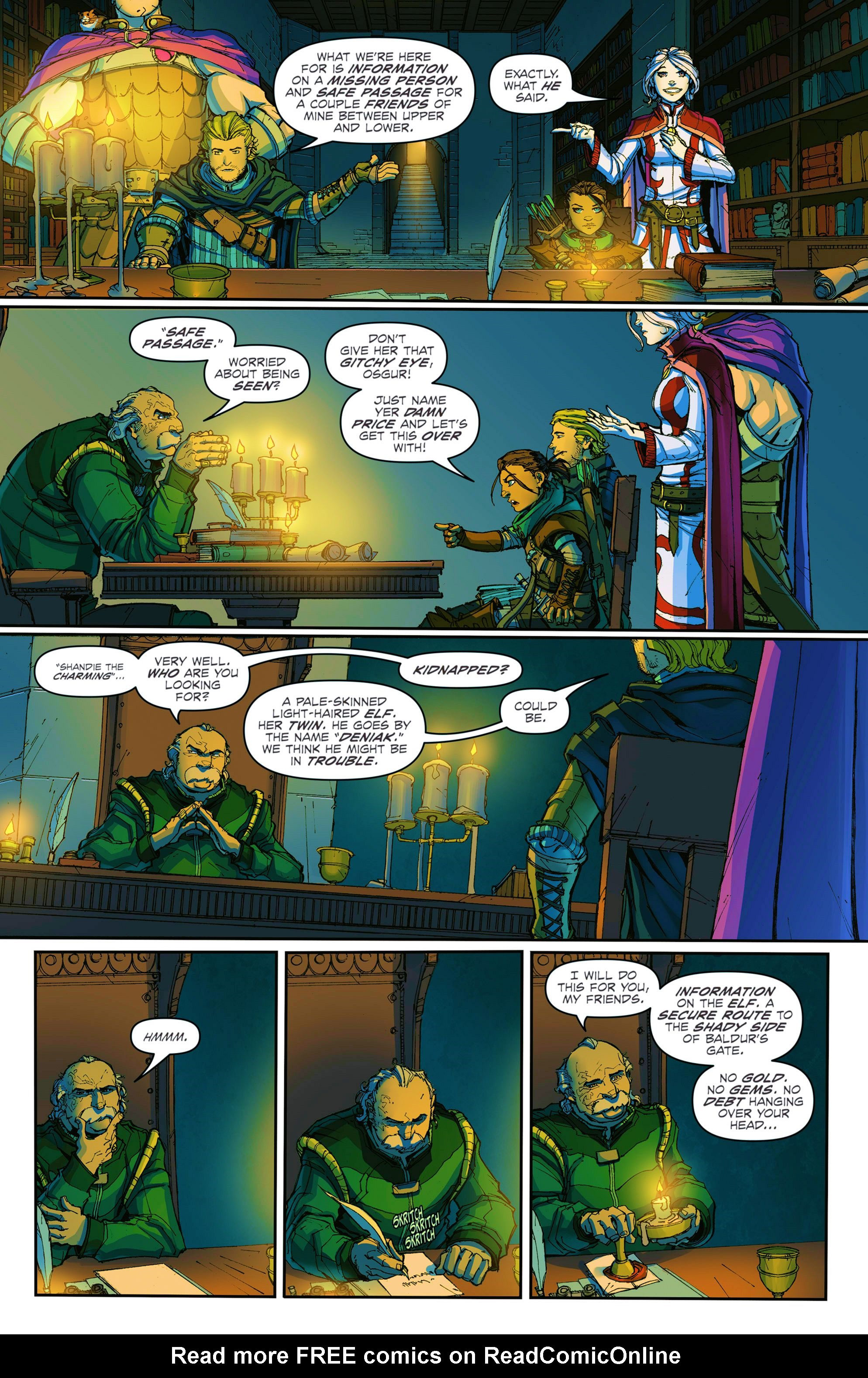 Read online Dungeons & Dragons: Legends of Baldur's Gate comic -  Issue #2 - 14