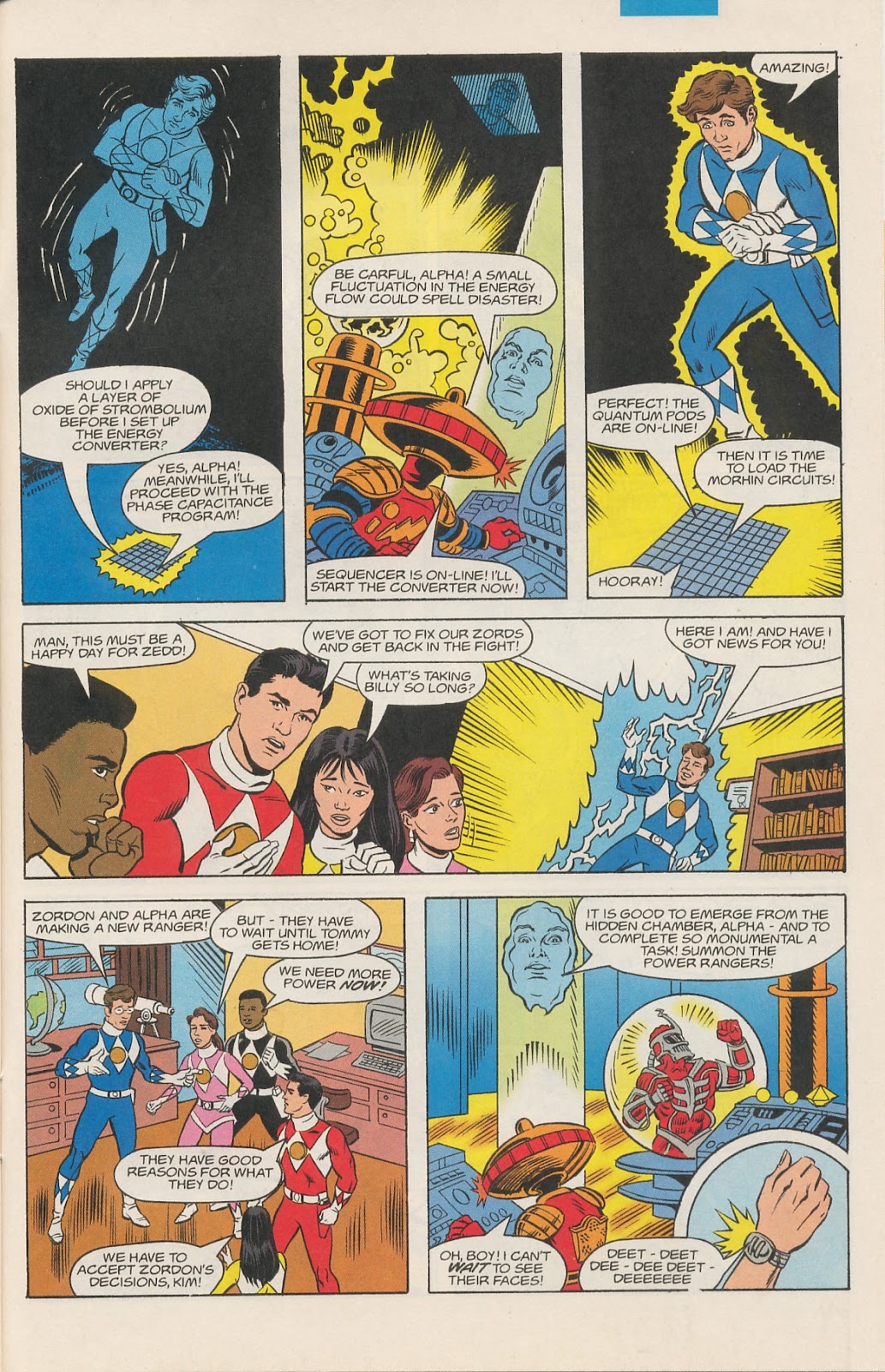 Mighty Morphin Power Rangers Saga issue 3 - Page 27