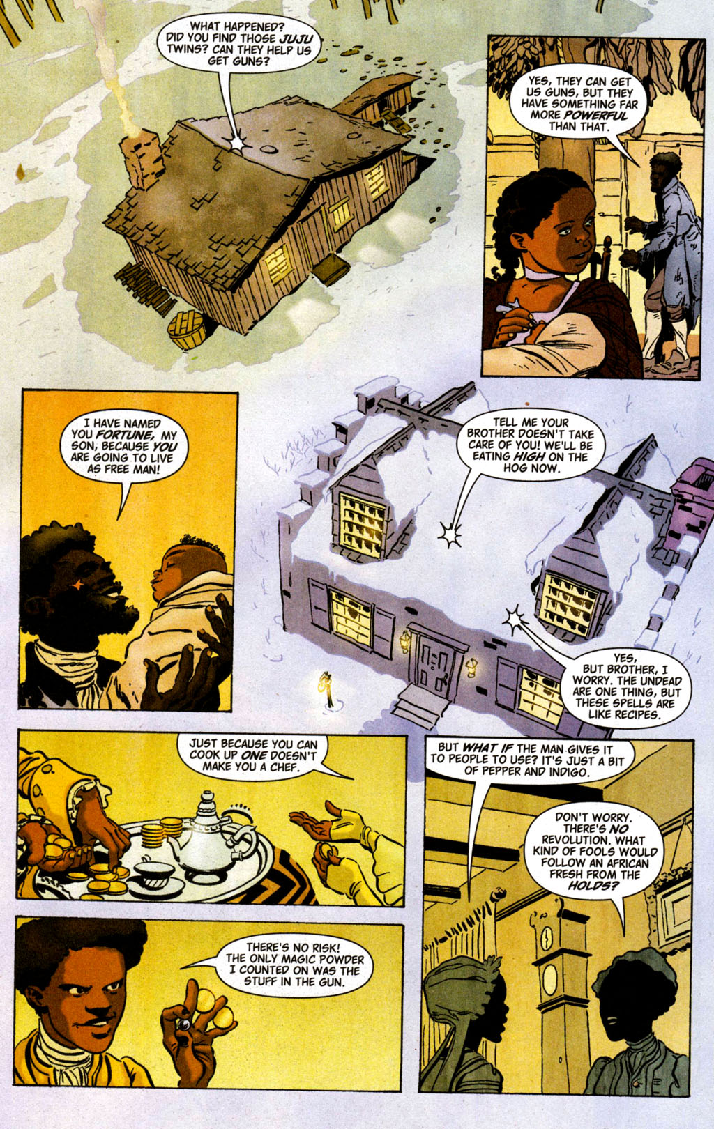 Read online John Constantine - Hellblazer Special: Papa Midnite comic -  Issue #1 - 19