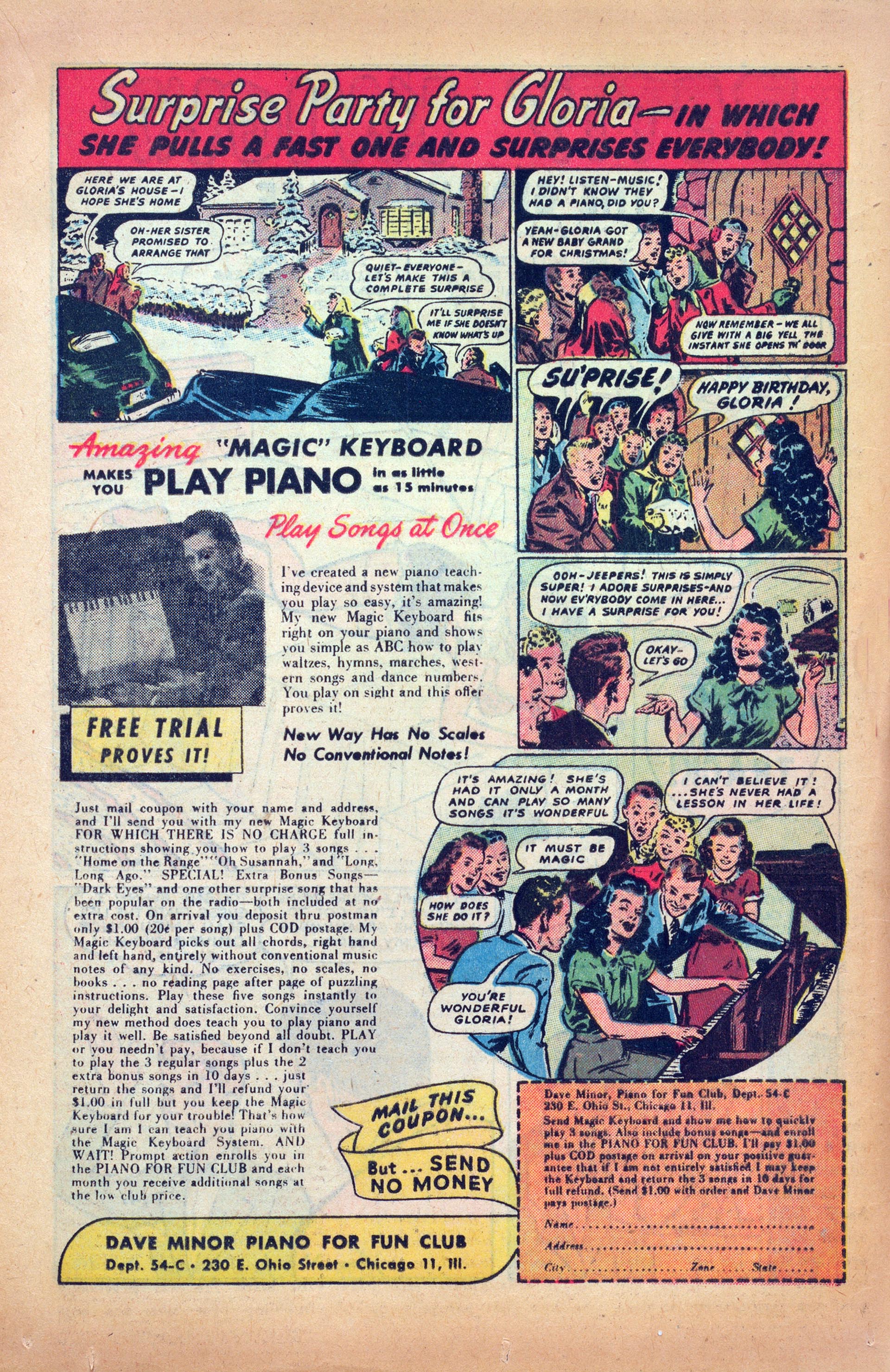 Read online Hedy Of Hollywood Comics comic -  Issue #38 - 19