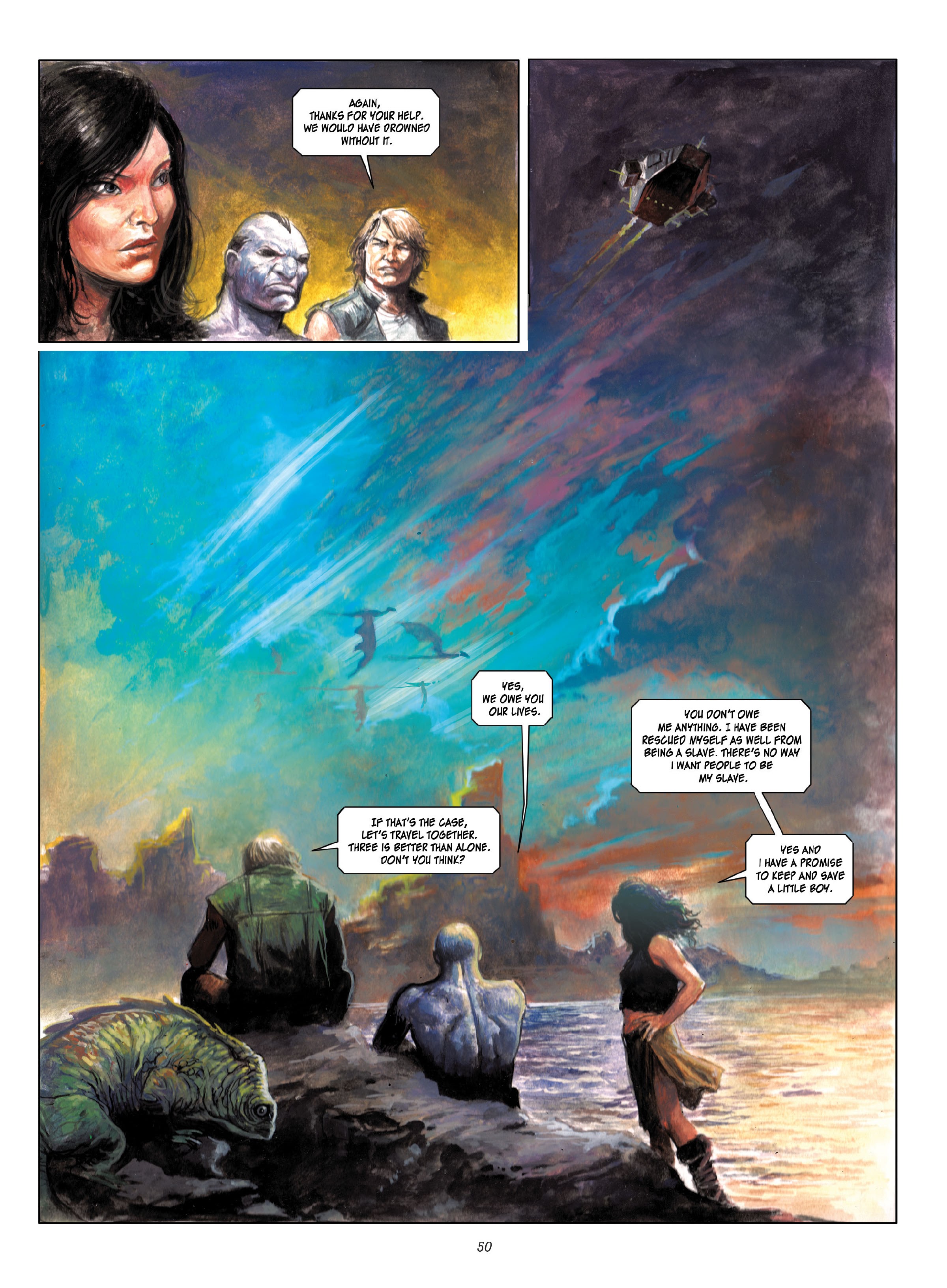 Read online The Lost Tales of Lemuria: The Mountains of Moran comic -  Issue # Full - 50