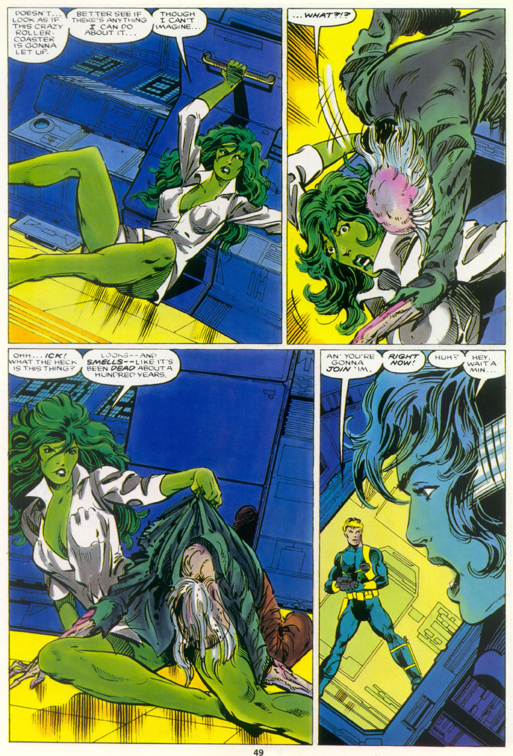 Read online Marvel Graphic Novel comic -  Issue #18 - The Sensational She-Hulk - 50