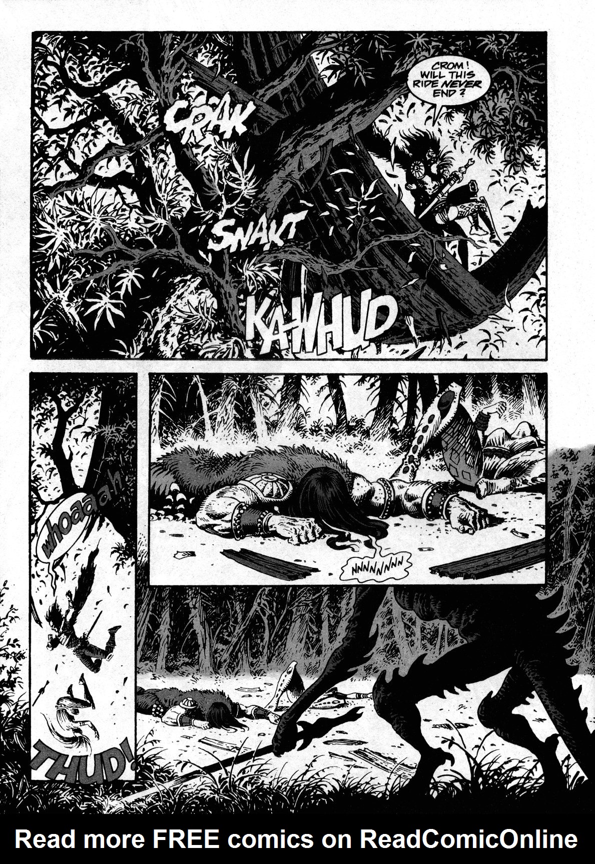 Read online Conan the Savage comic -  Issue #6 - 10
