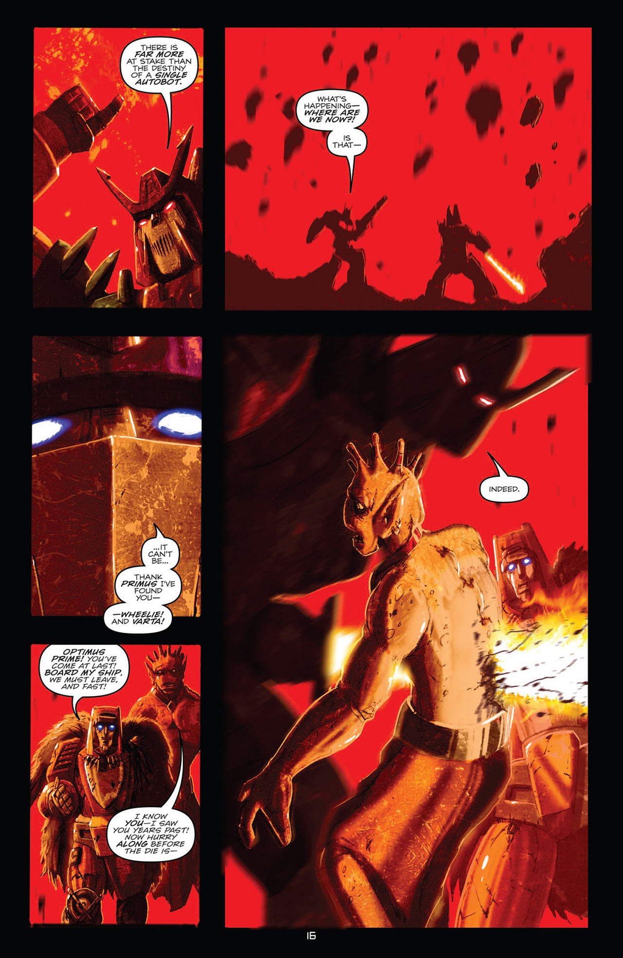 Read online Transformers: Robots In Disguise (2012) comic -  Issue #10 - 19