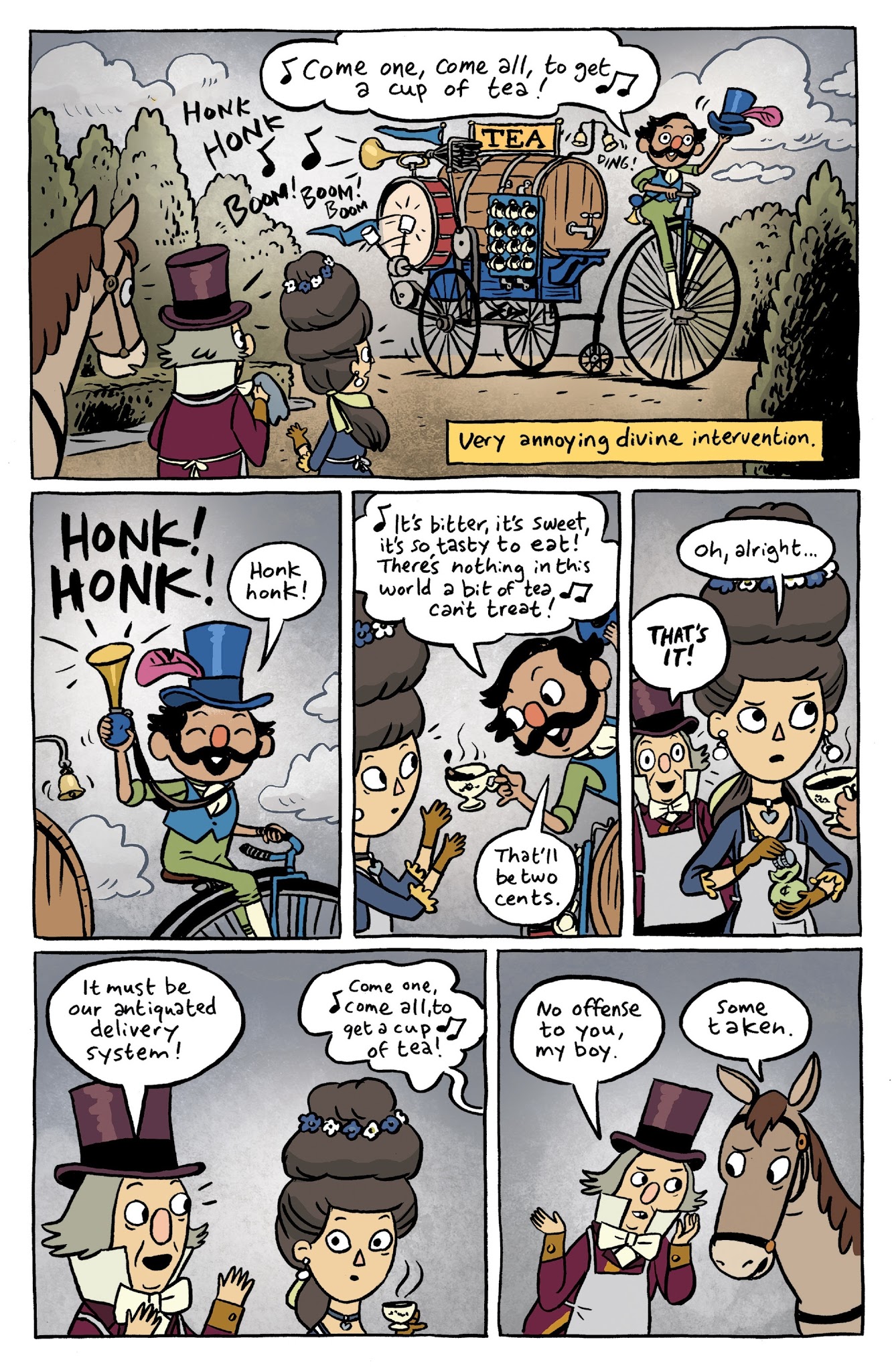 Read online Over the Garden Wall (2016) comic -  Issue #20 - 5
