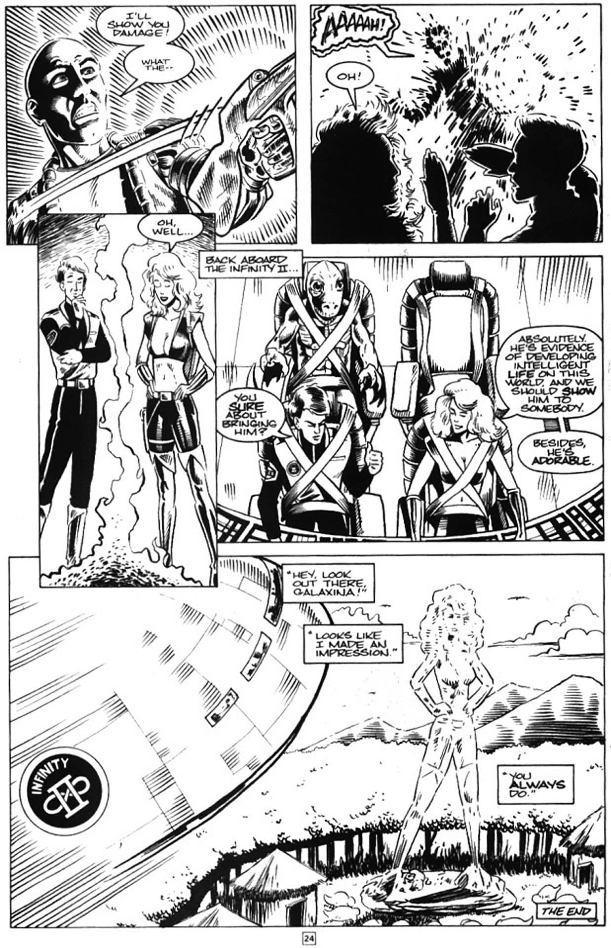 Read online Galaxina comic -  Issue #1 - 26