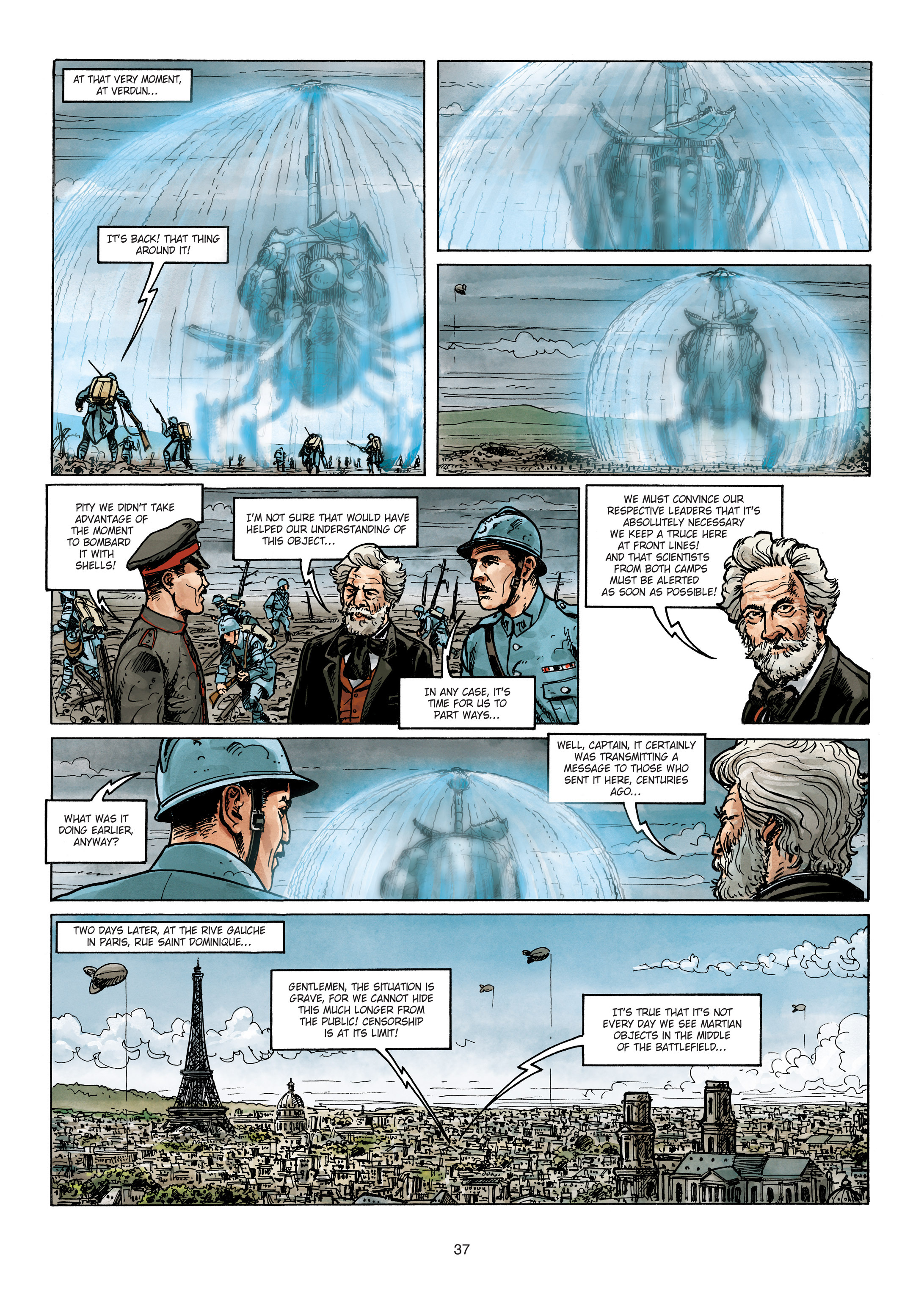 Read online War of the World War One Vol. 1: The Thing Below the Trenches comic -  Issue # Full - 37