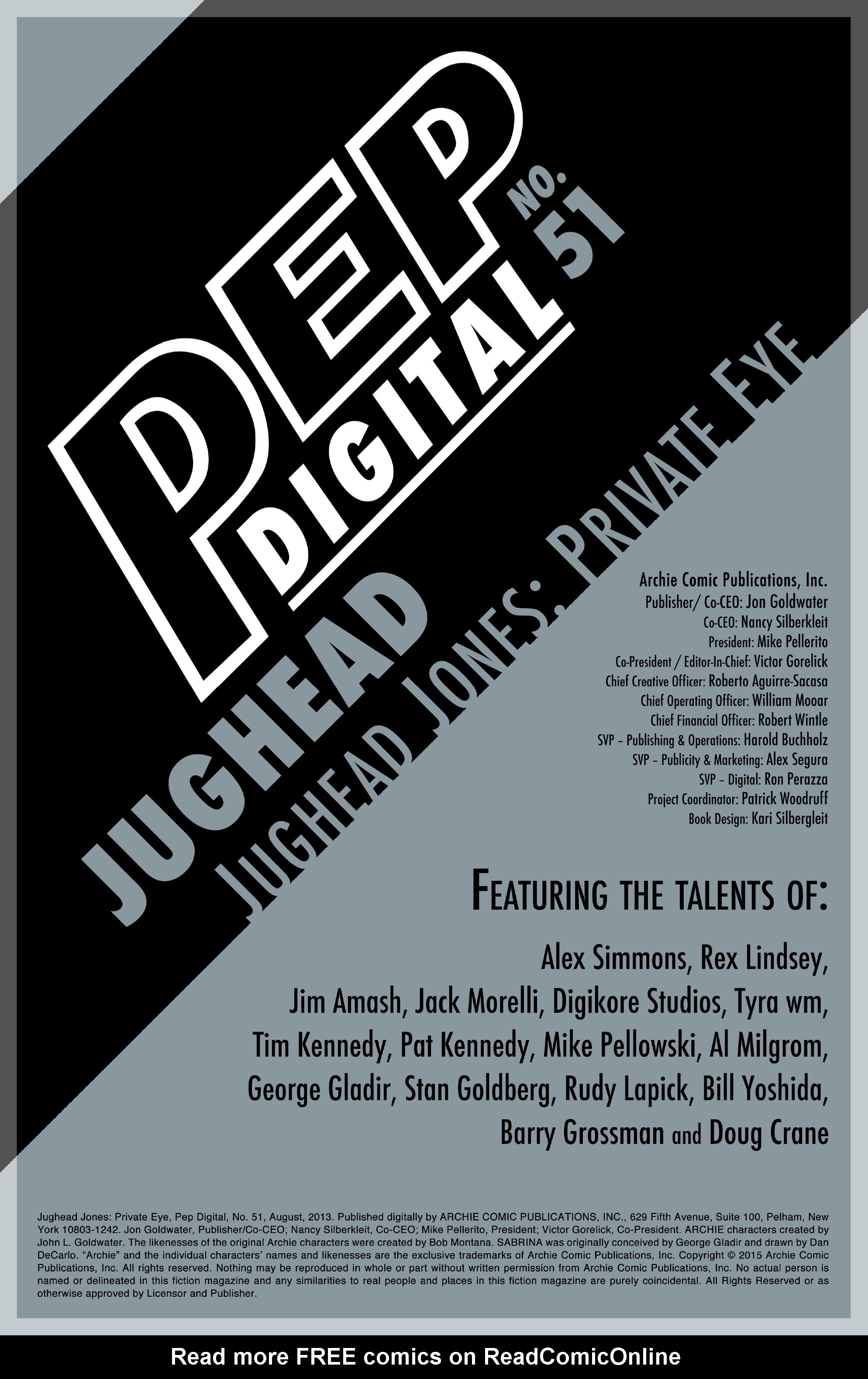 Read online Pep Digital comic -  Issue #51 - 2