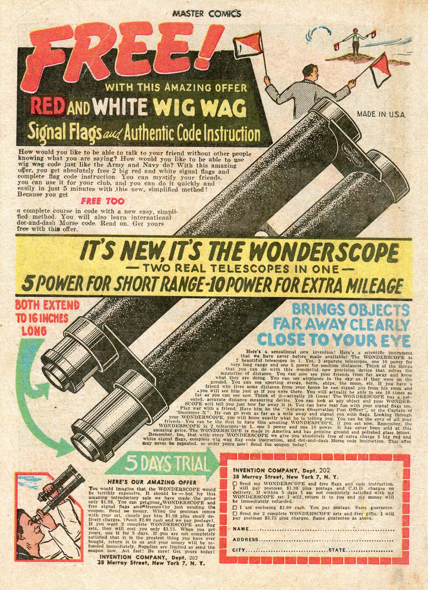 Read online Master Comics comic -  Issue #47 - 58