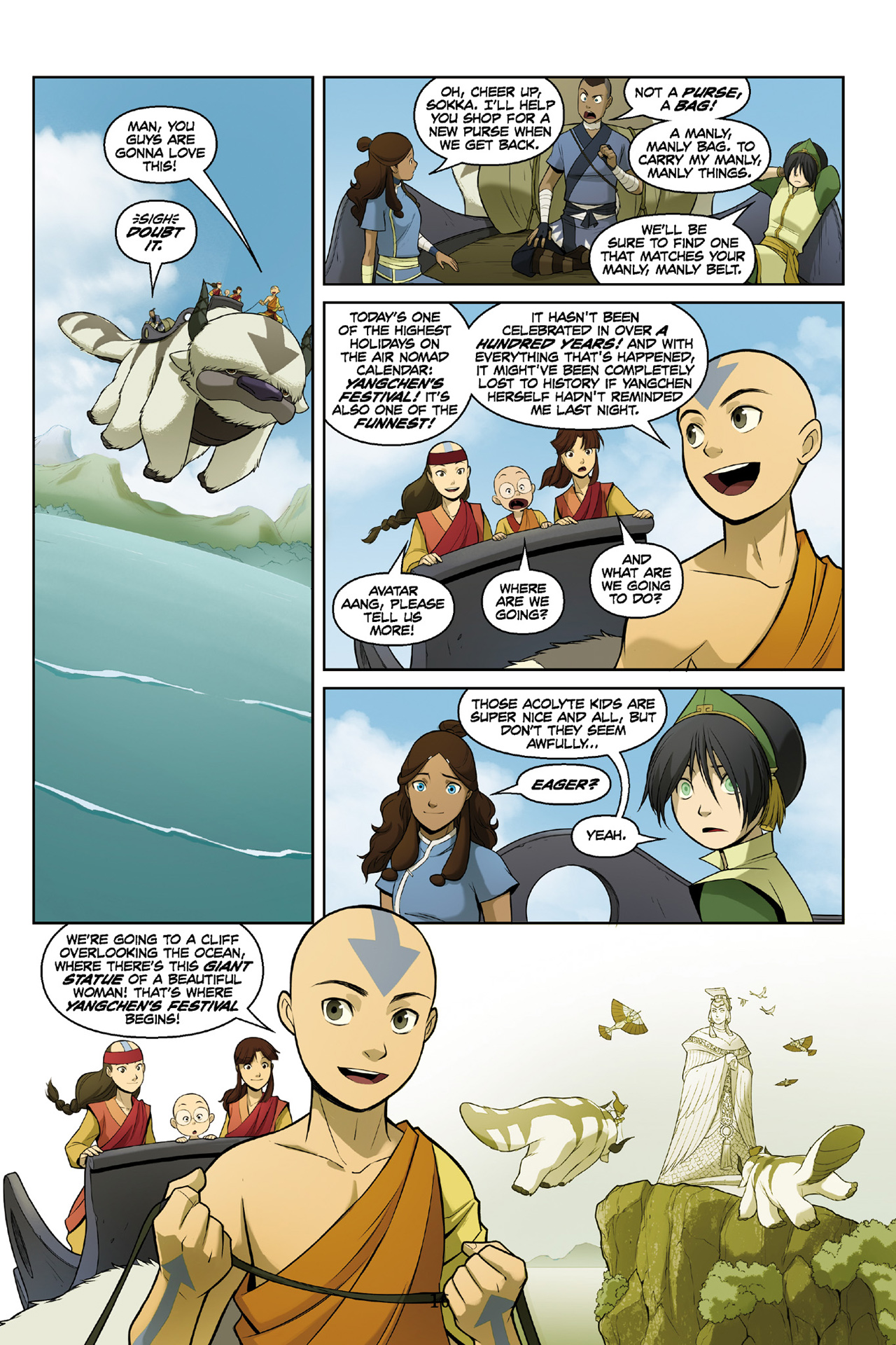Read online Nickelodeon Avatar: The Last Airbender - The Rift comic -  Issue # Part 1 - 17