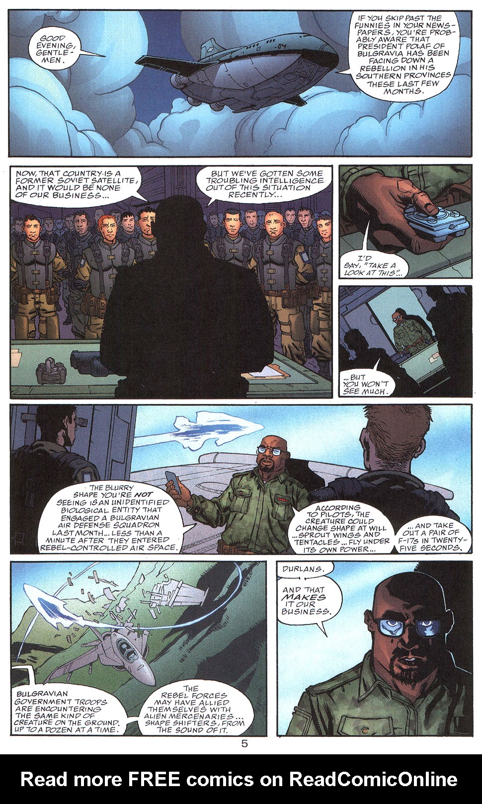 Read online Human Defense Corps comic -  Issue #1 - 6
