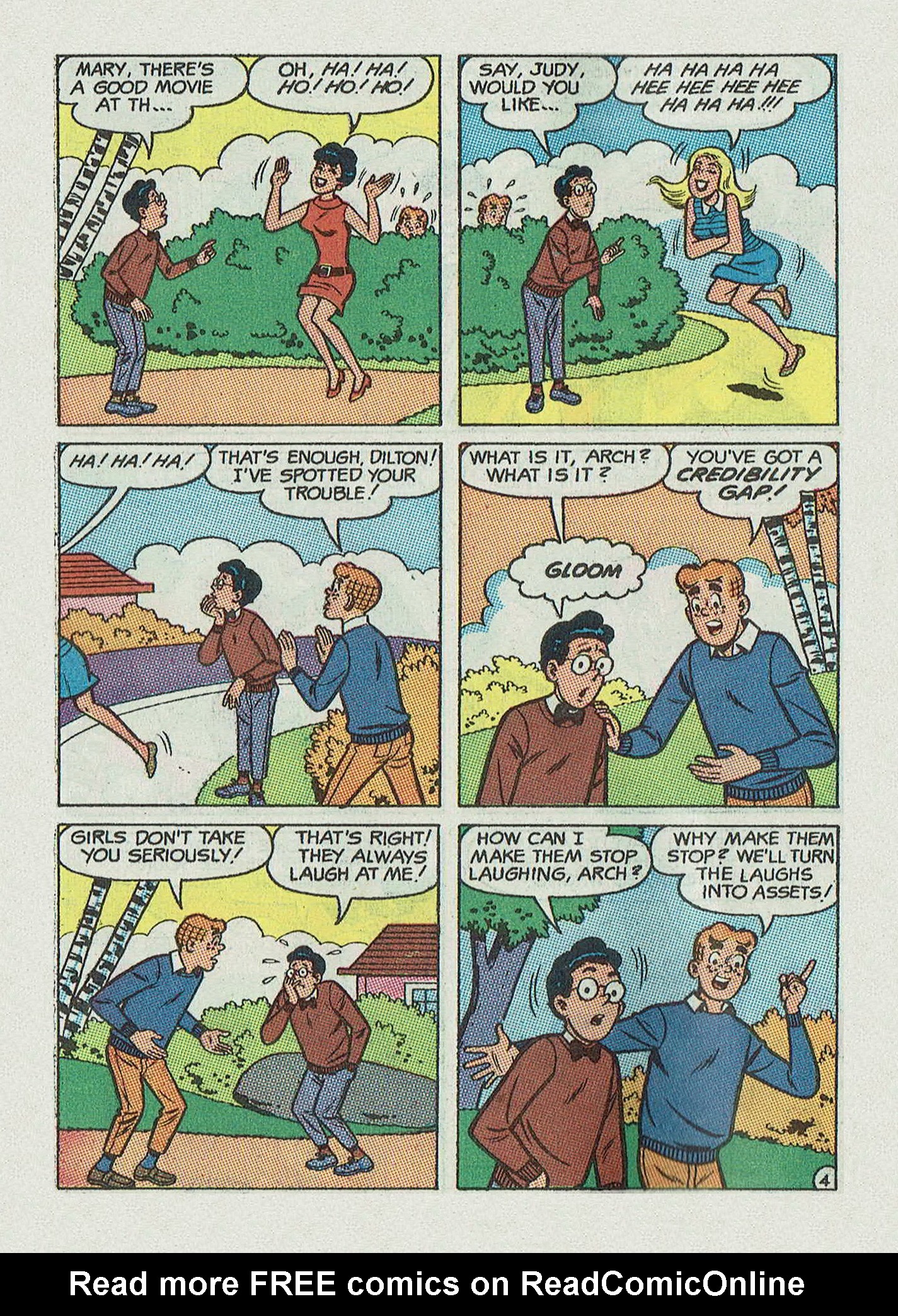 Read online Archie Annual Digest Magazine comic -  Issue #60 - 90