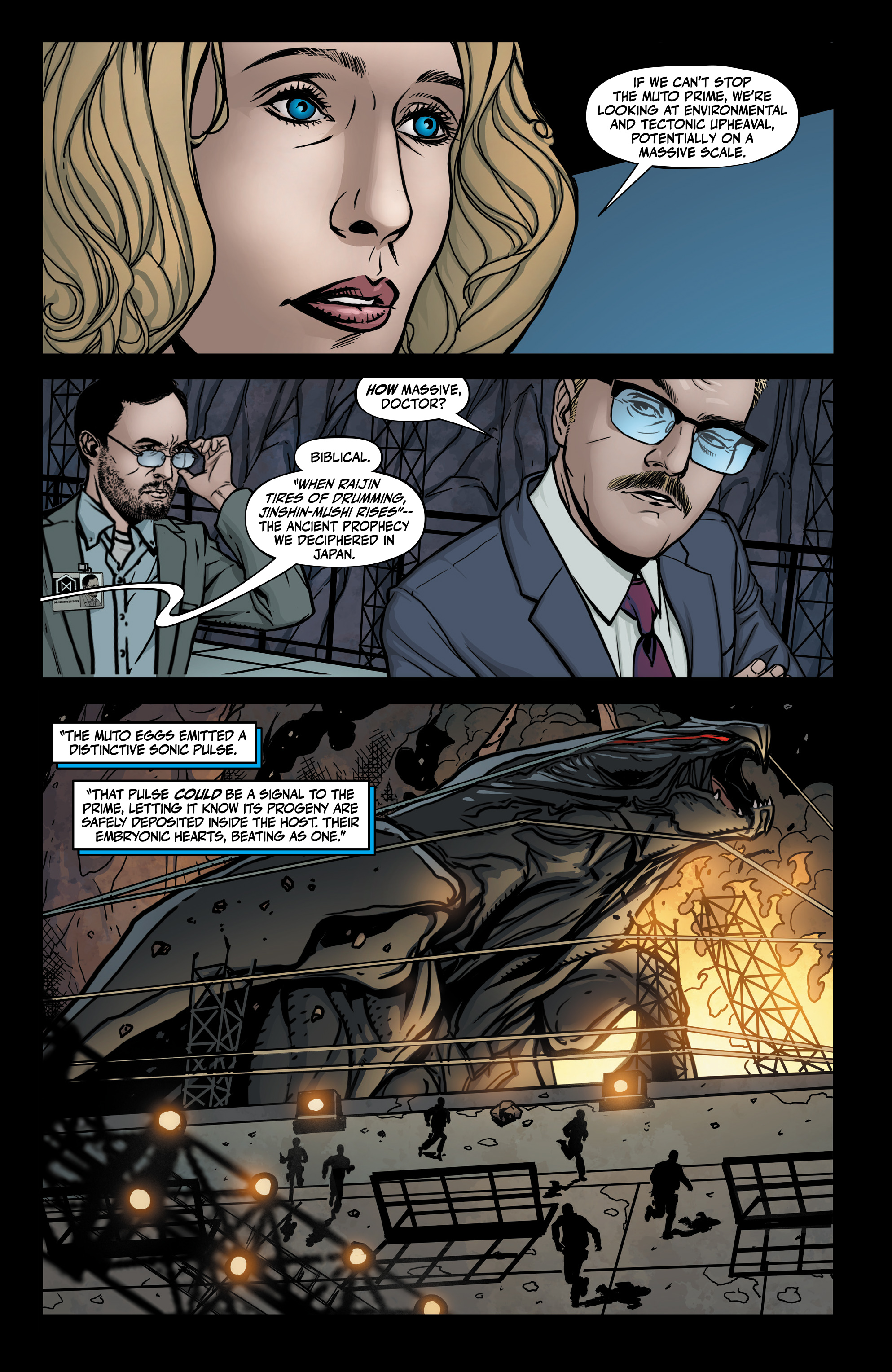 Read online Godzilla: Aftershock comic -  Issue # TPB - 75