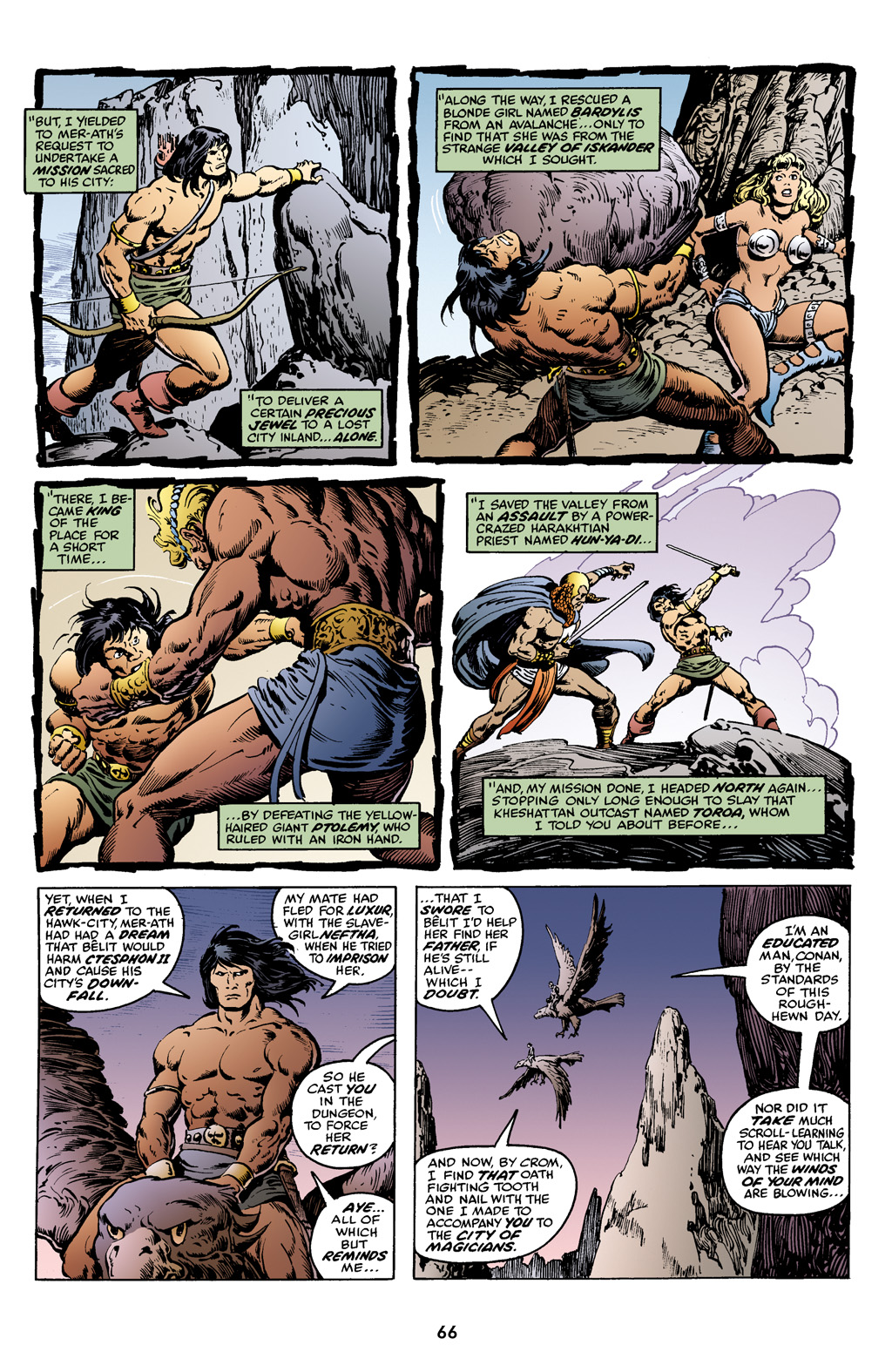 Read online The Chronicles of Conan comic -  Issue # TPB 11 (Part 1) - 67