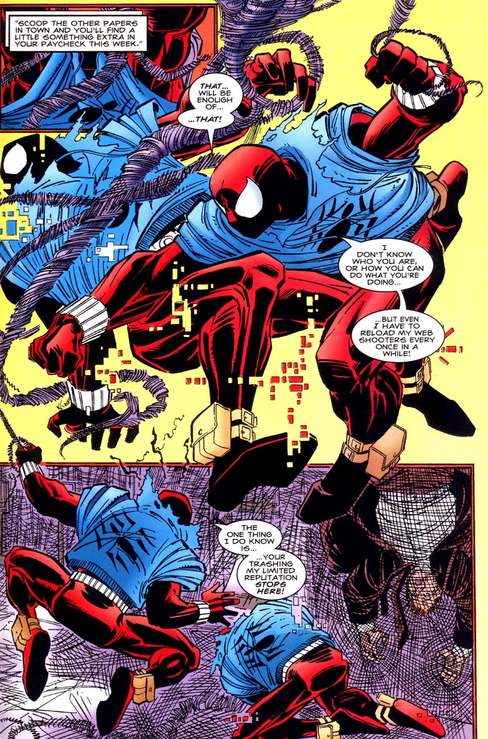 Read online Spider-Man (1990) comic -  Issue #63b - Scarlet Spider 2 - 21