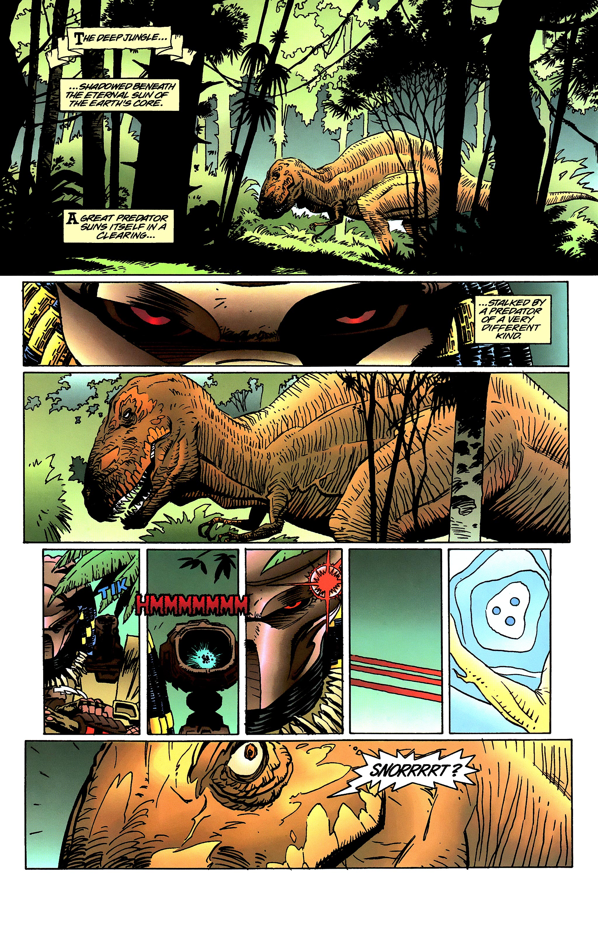 Read online Tarzan vs. Predator at the Earth's Core comic -  Issue #4 - 13