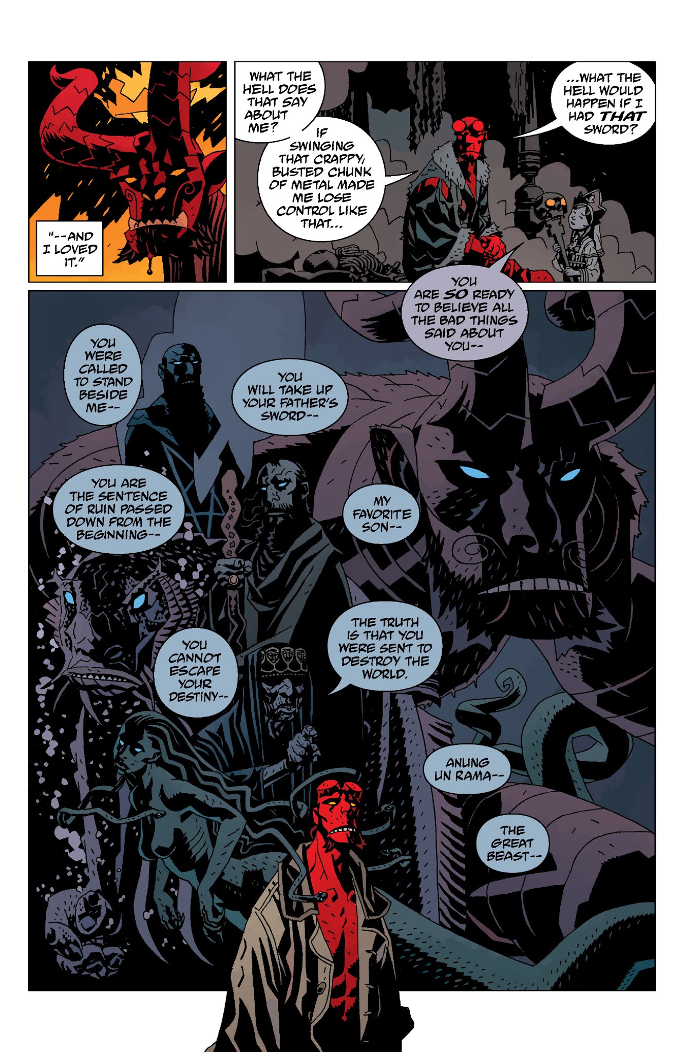 Read online Hellboy Omnibus comic -  Issue # TPB 3 (Part 4) - 36