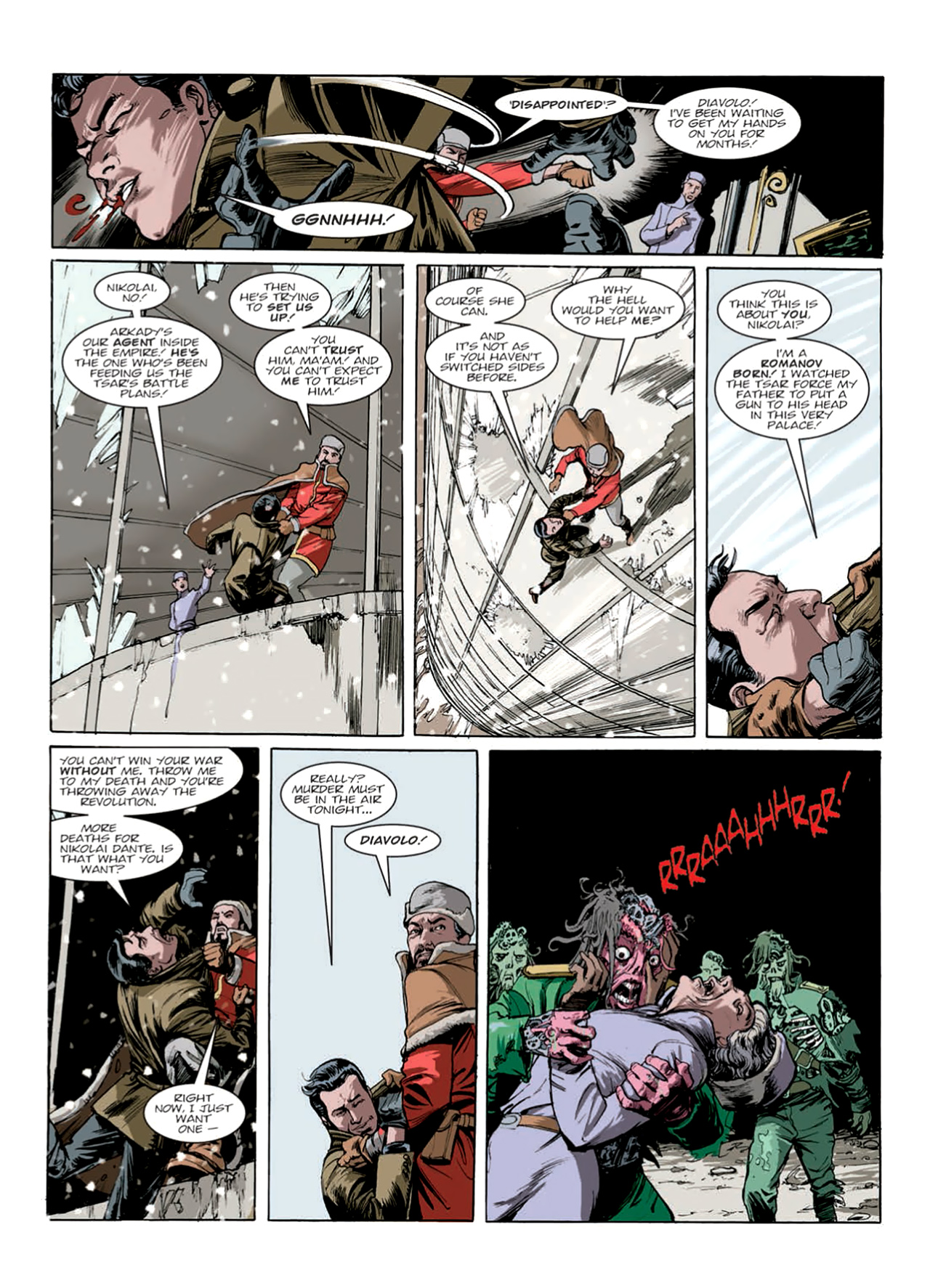 Read online Nikolai Dante comic -  Issue # TPB 9 - 150