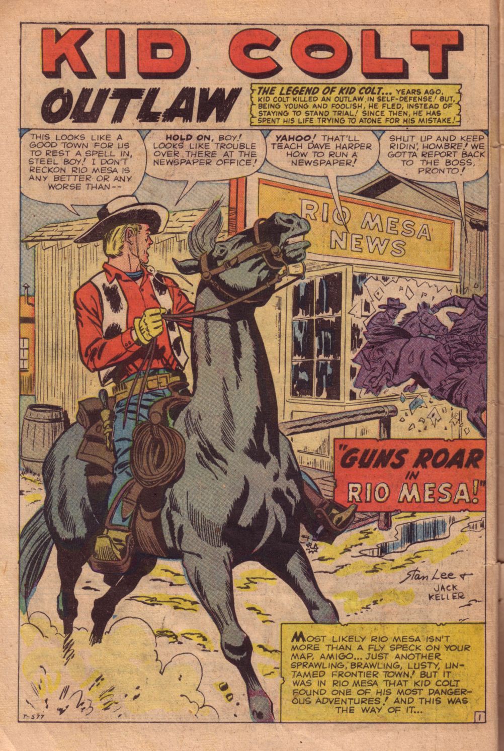 Read online Kid Colt Outlaw comic -  Issue #89 - 10