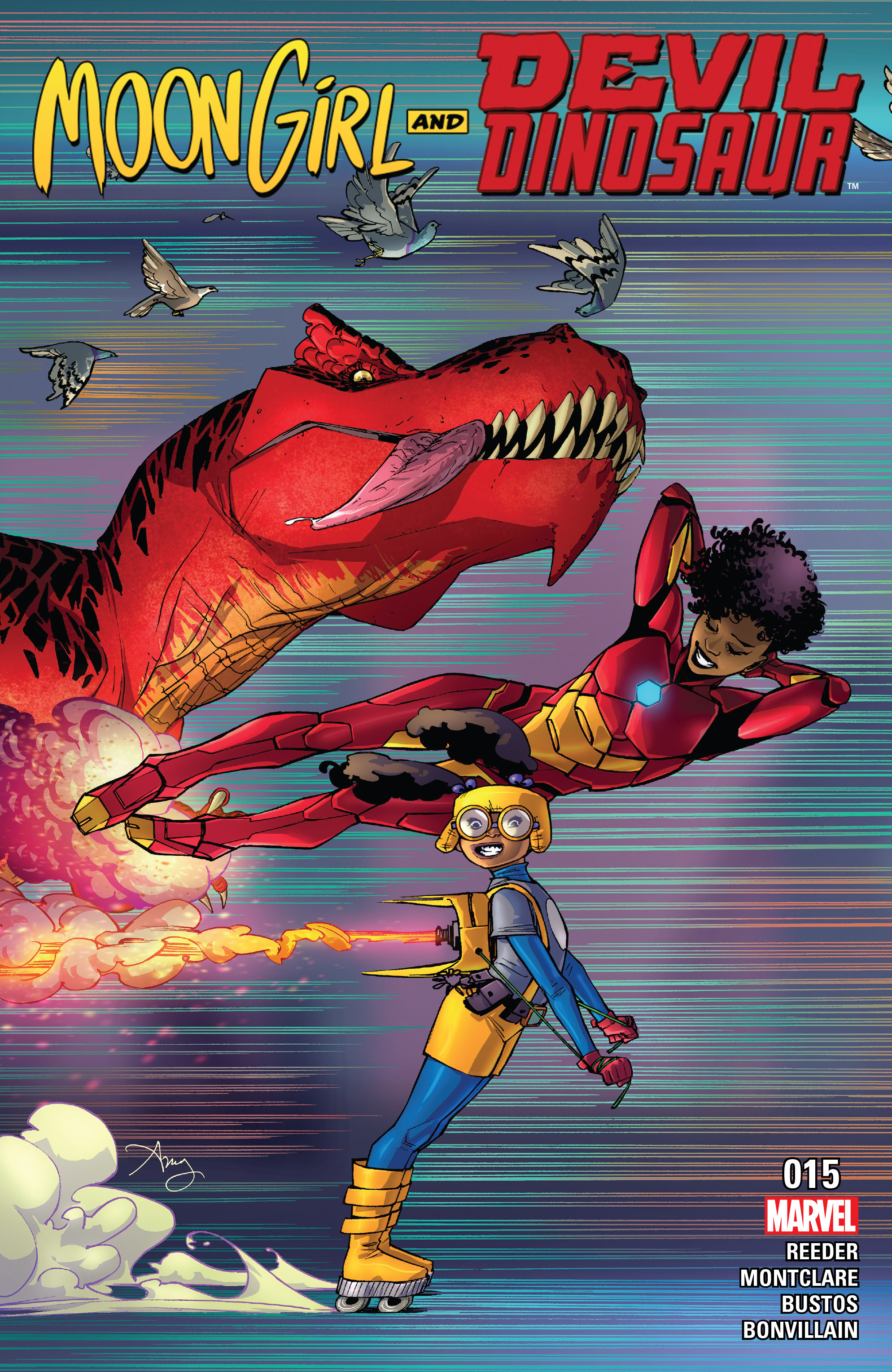Read online Moon Girl And Devil Dinosaur comic -  Issue #15 - 1