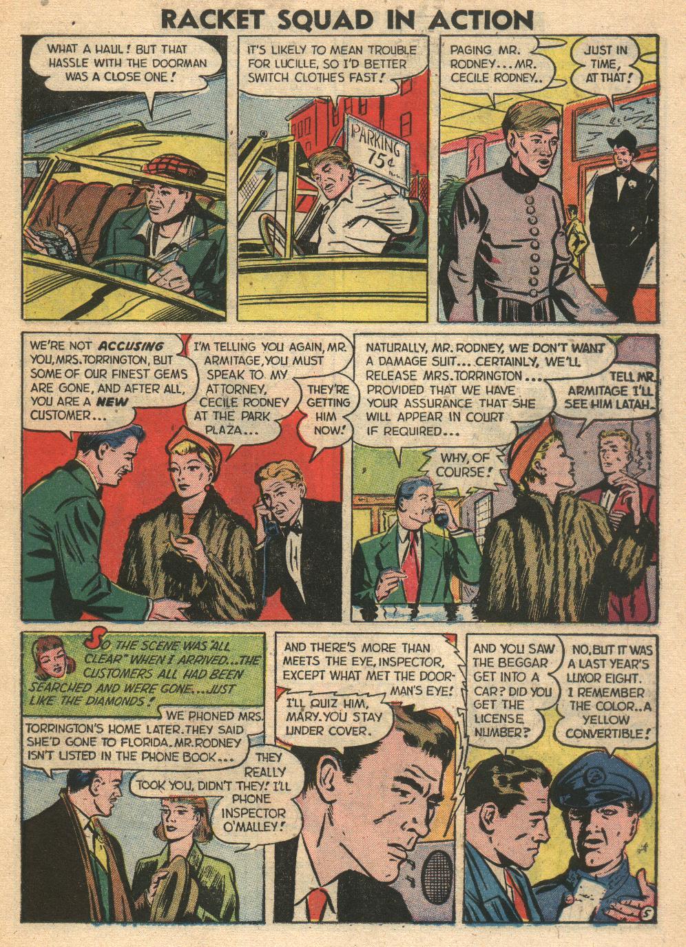 Read online Racket Squad in Action comic -  Issue #1 - 23