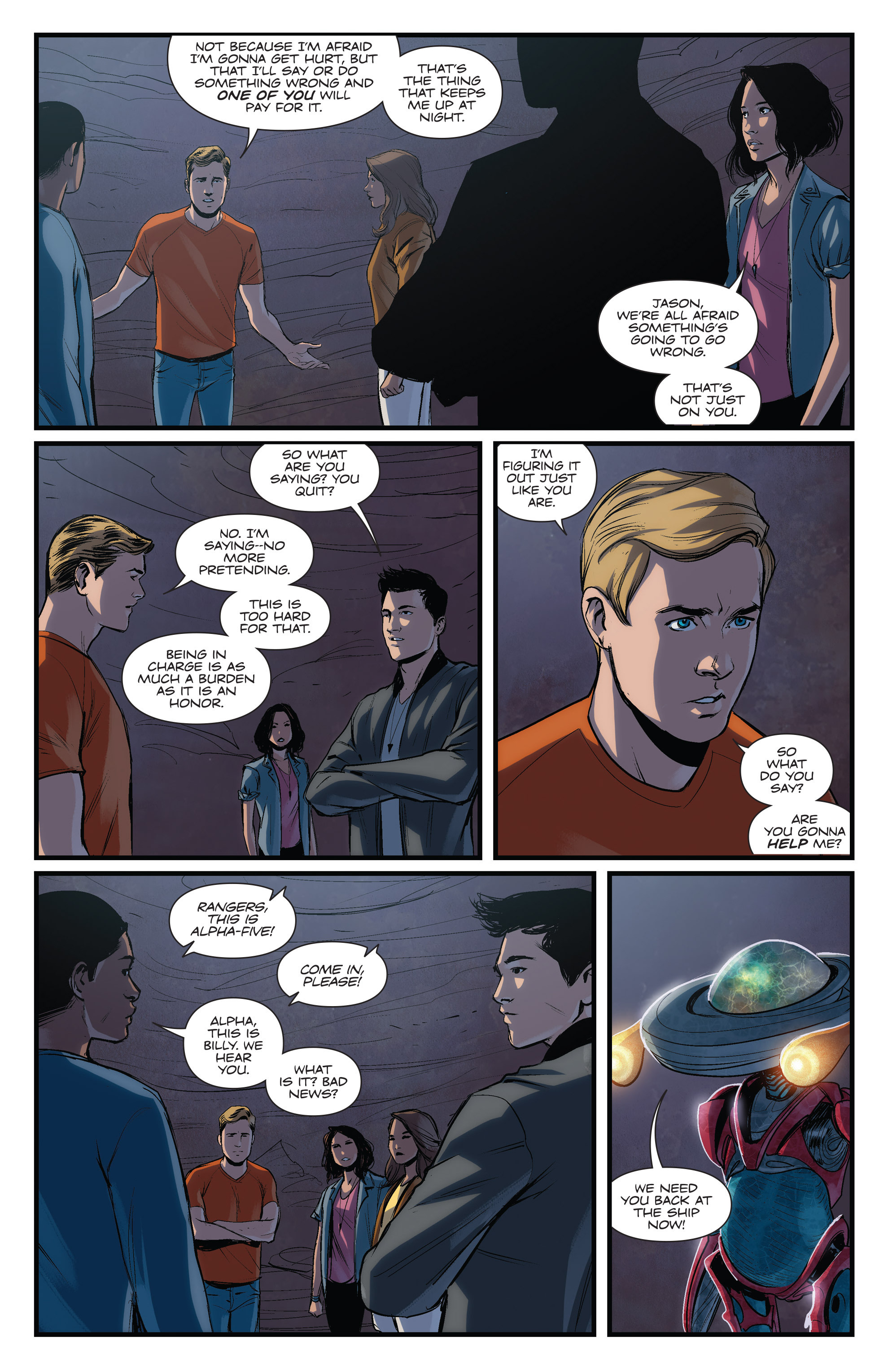 Read online Saban's Power Rangers: Aftershock comic -  Issue # Full - 43