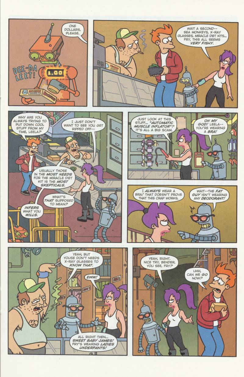 Read online Futurama Comics comic -  Issue #1 - 13