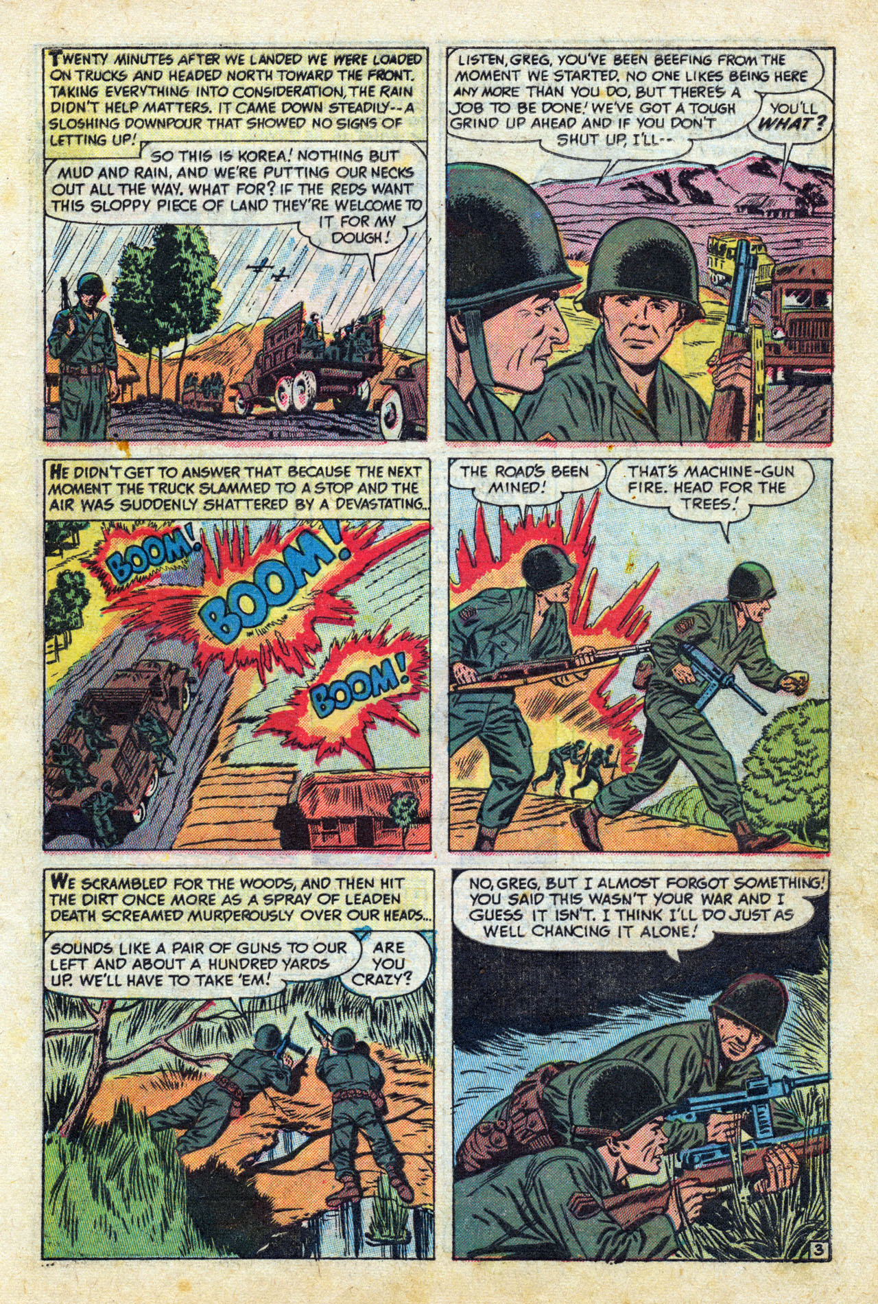 Read online War Comics comic -  Issue #1 - 5