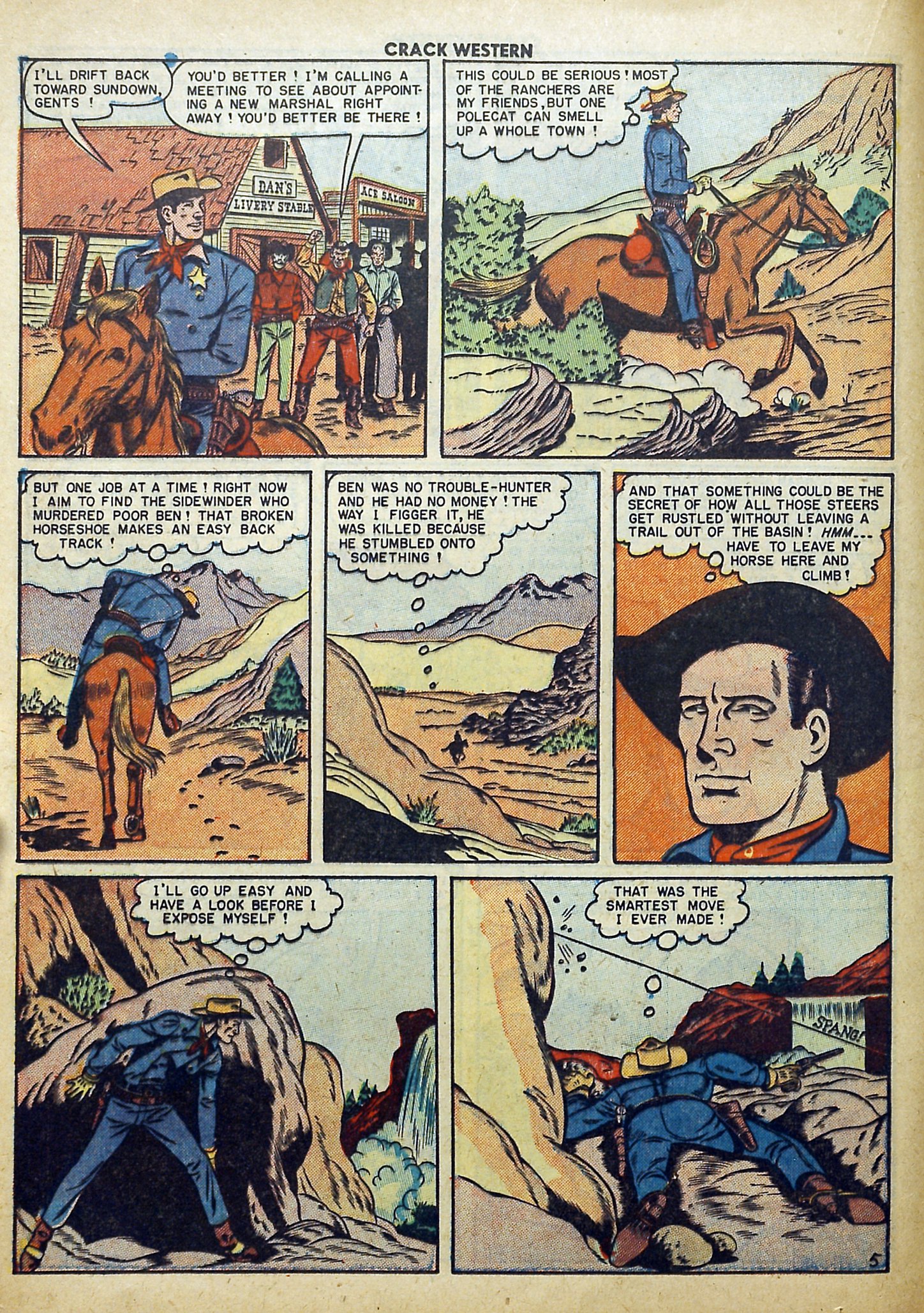 Read online Crack Western comic -  Issue #69 - 20