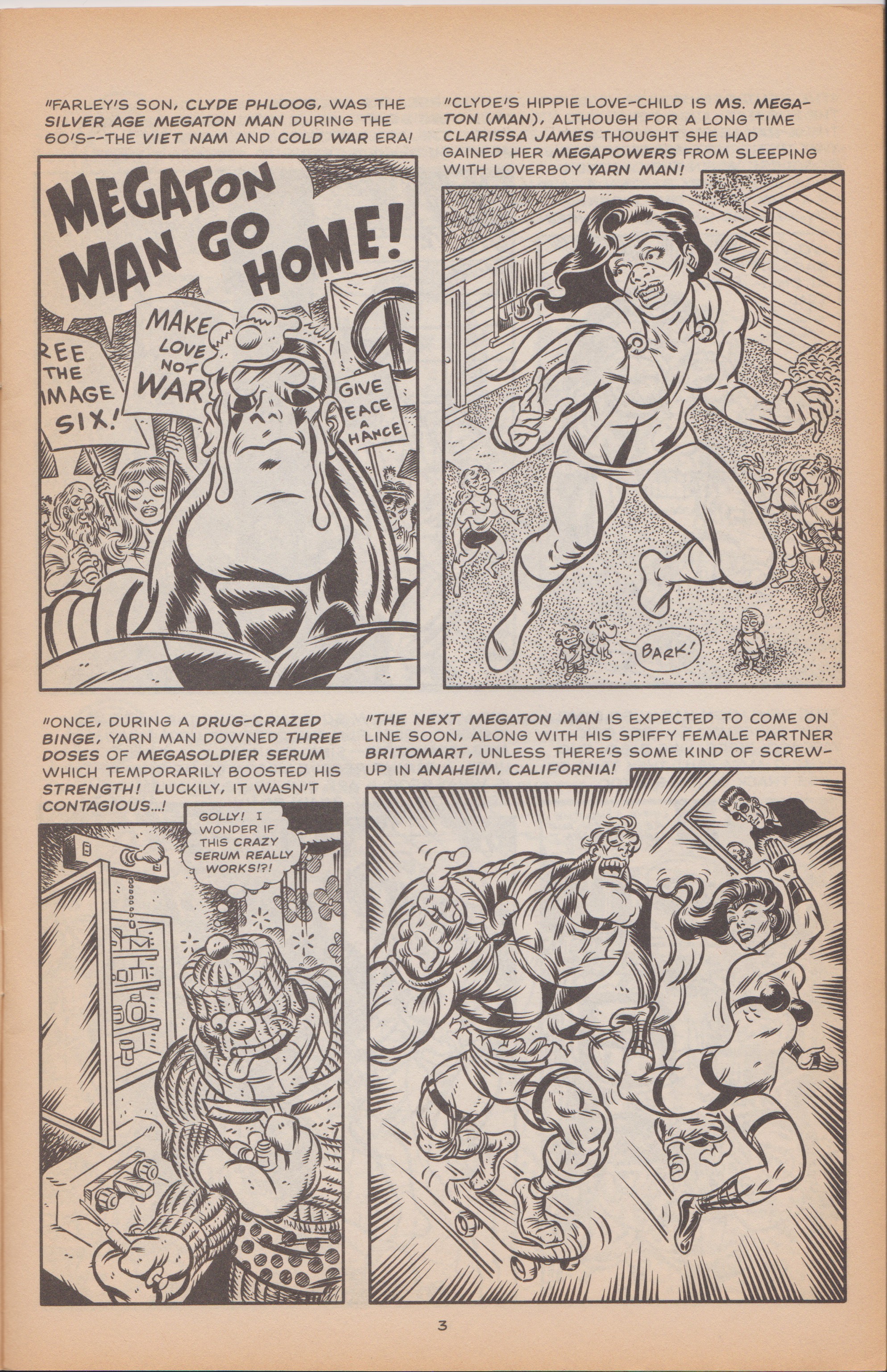 Read online Don Simpson's Bizarre Heroes comic -  Issue #17 - 5