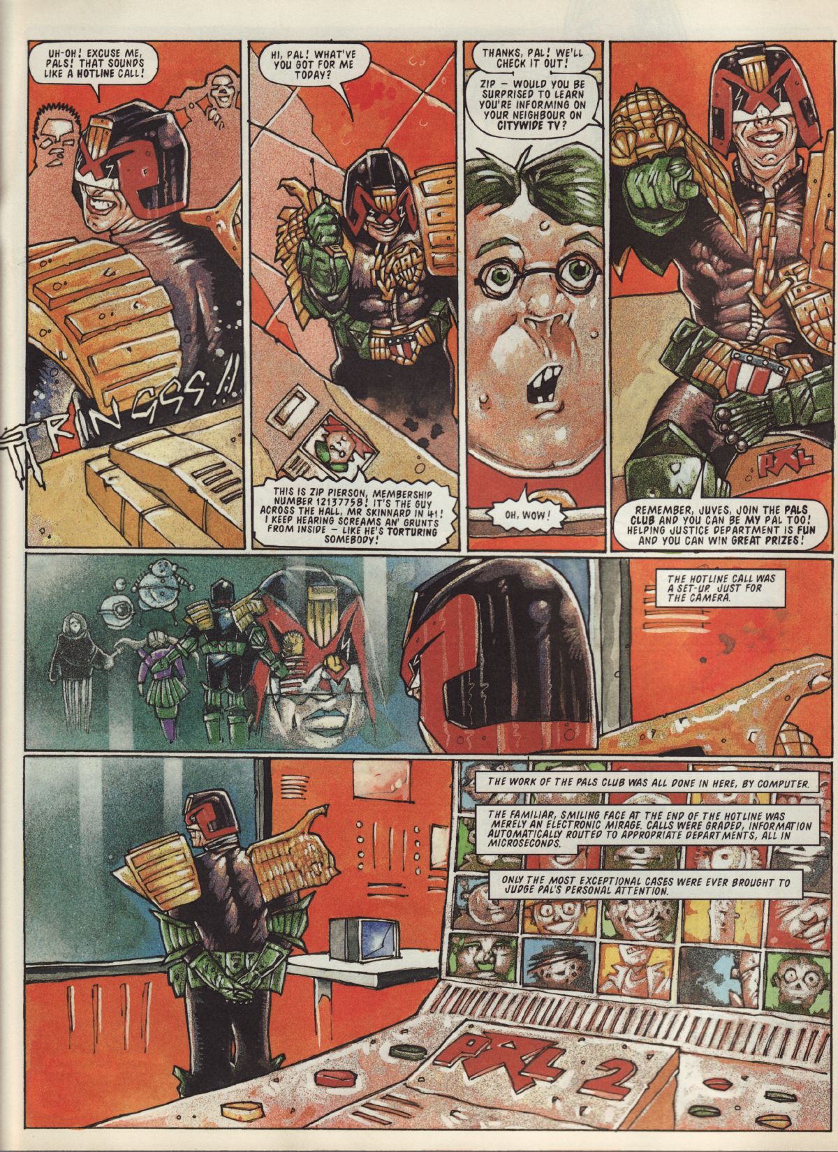 Read online Judge Dredd: The Megazine (vol. 2) comic -  Issue #78 - 8