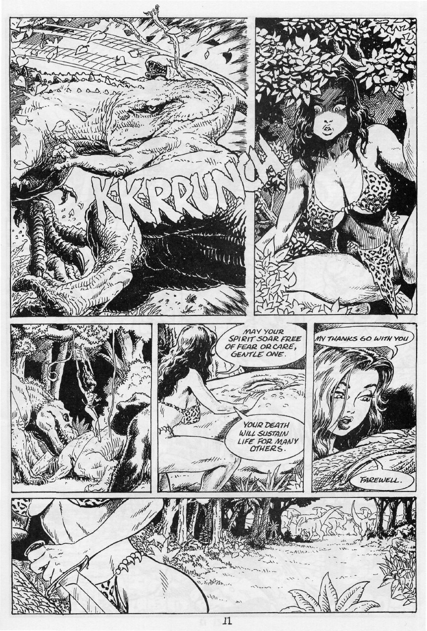 Read online Cavewoman: Pangaean Sea comic -  Issue #1 - 13