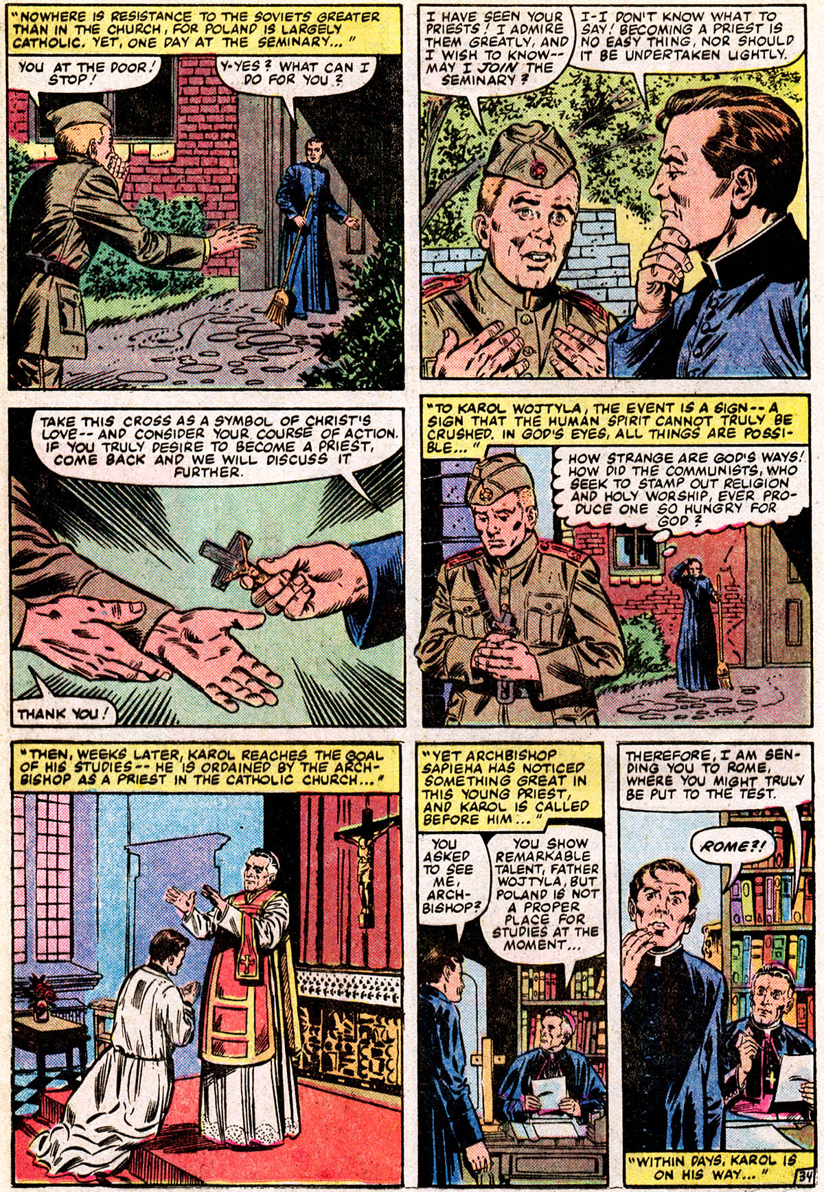 Read online The Life of Pope John Paul II comic -  Issue # Full - 37
