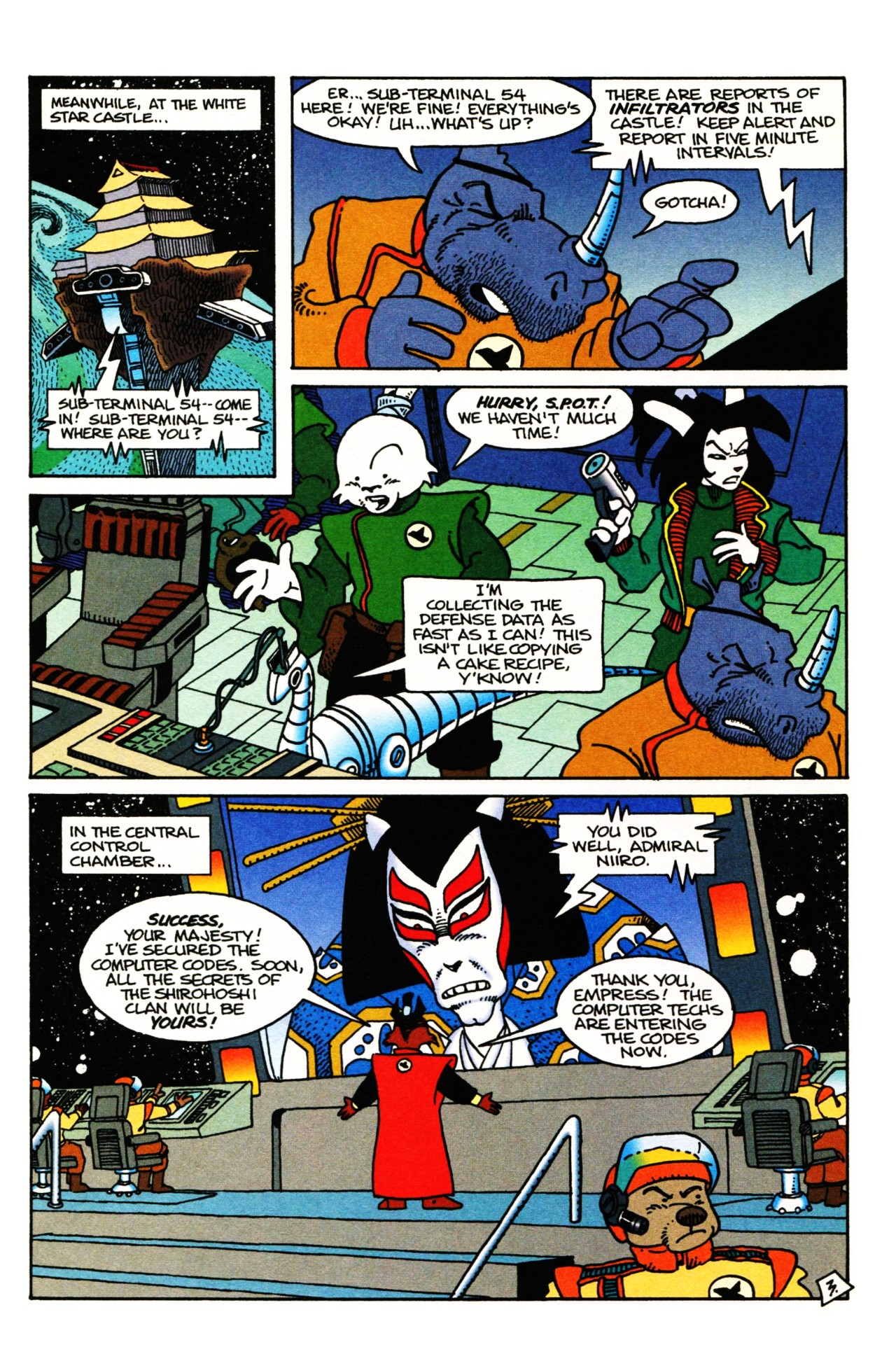Read online Space Usagi Volume 2 comic -  Issue #3 - 5