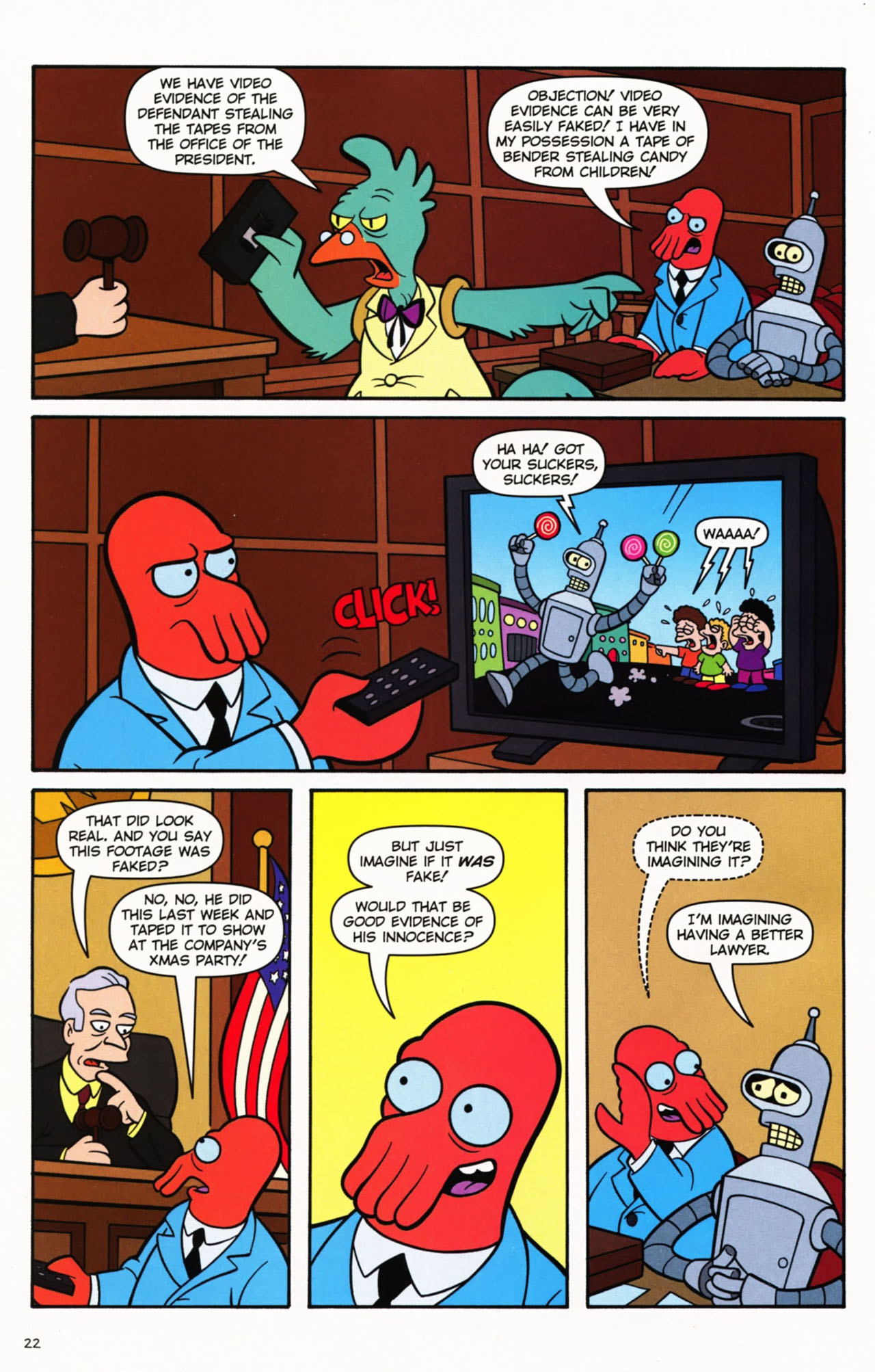 Read online Futurama Comics comic -  Issue #48 - 18
