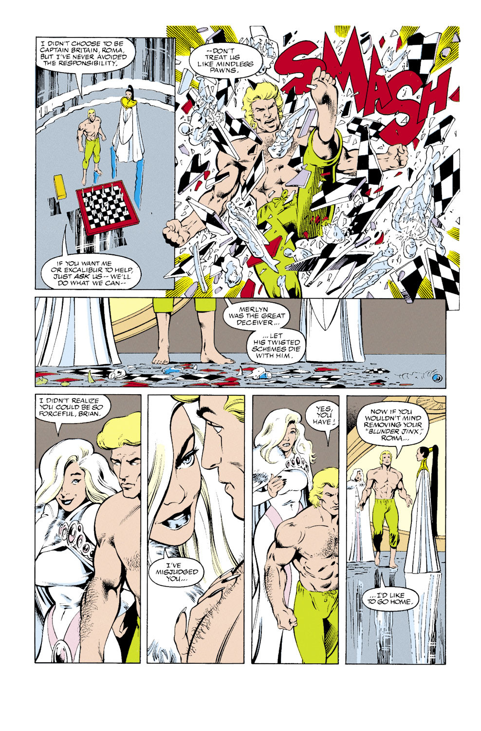 Read online Excalibur (1988) comic -  Issue #47 - 17