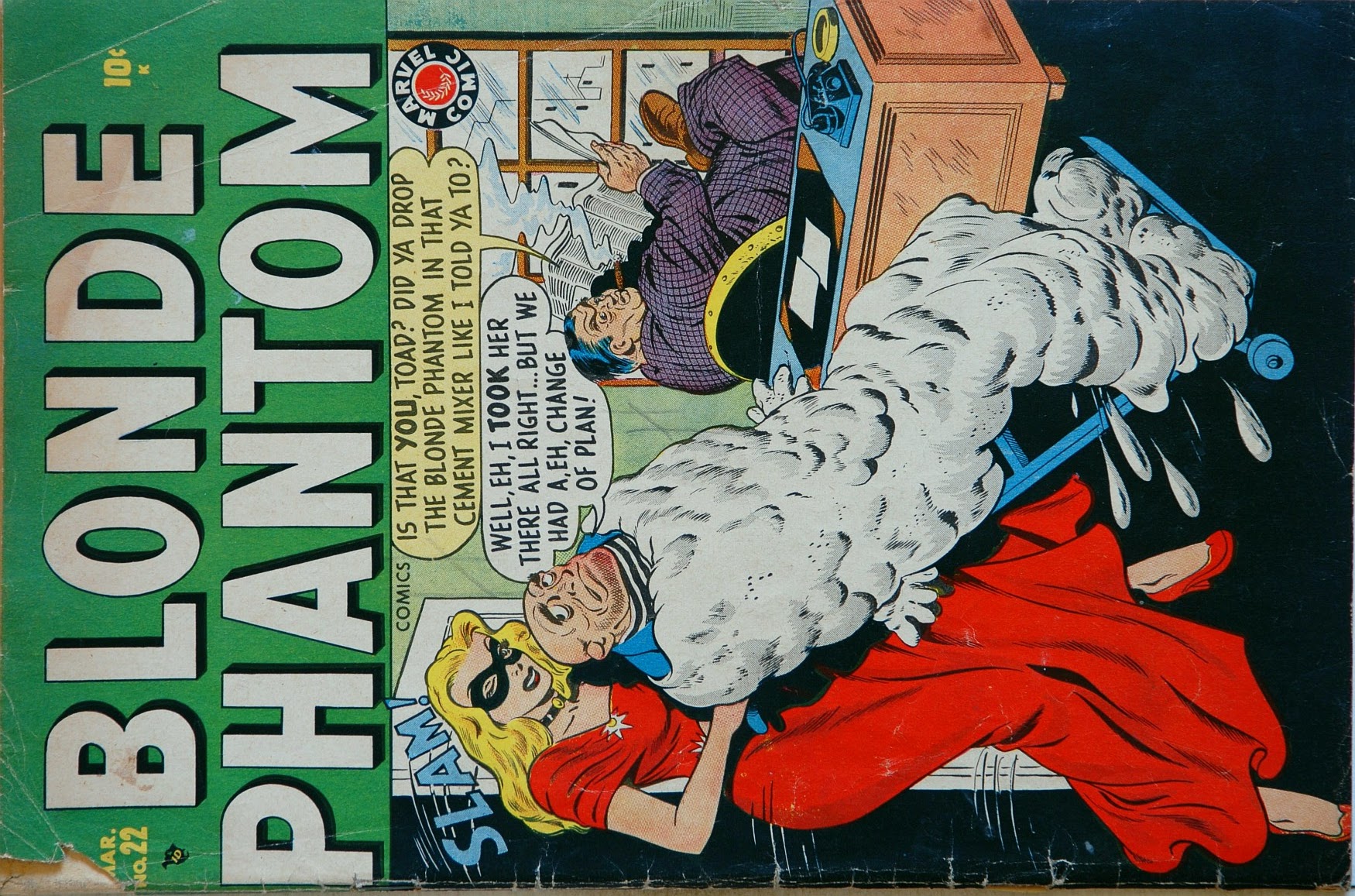 Read online Blonde Phantom Comics comic -  Issue #22 - 1