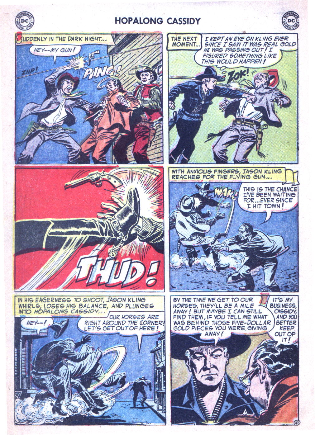 Read online Hopalong Cassidy comic -  Issue #86 - 18