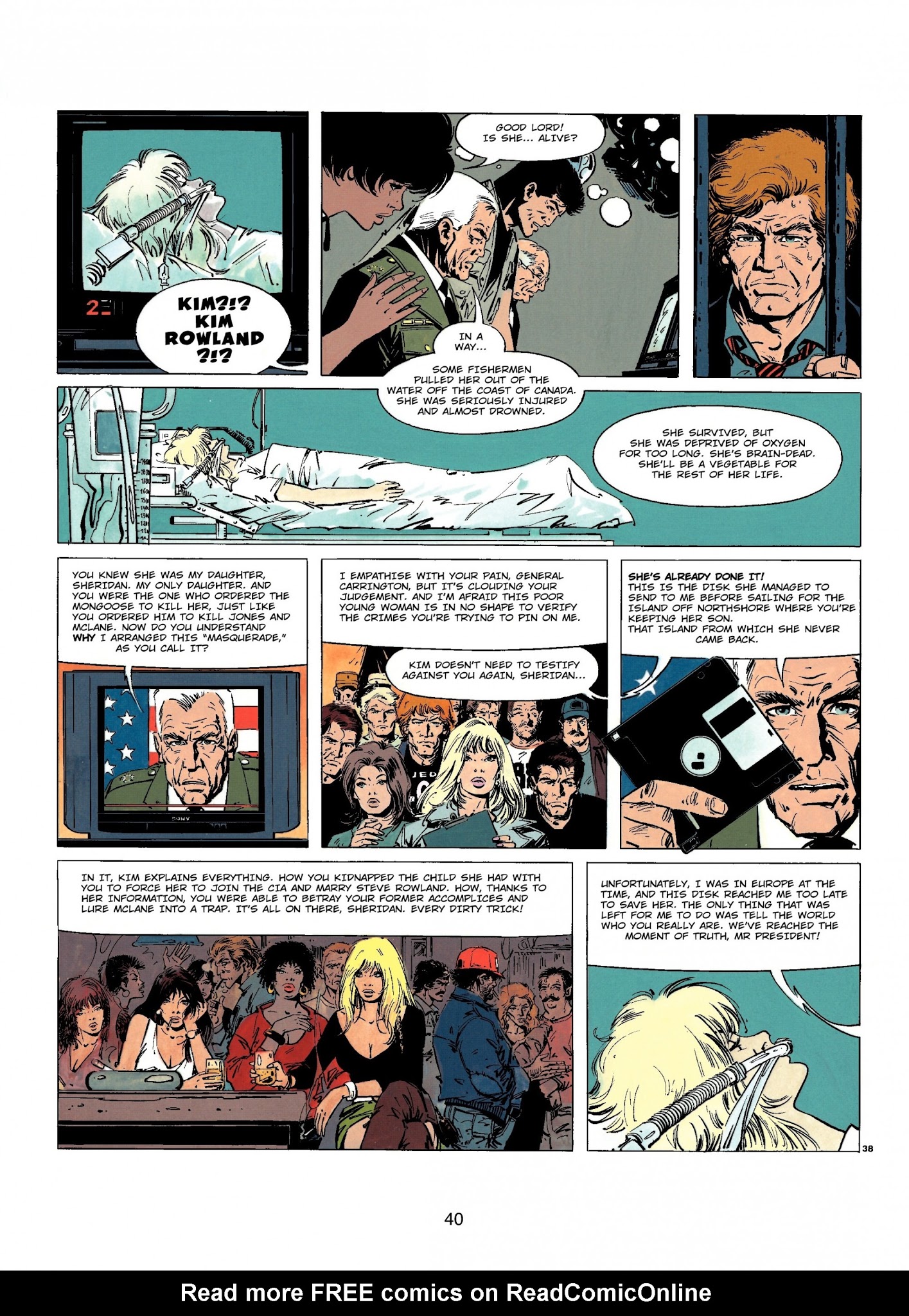 Read online XIII comic -  Issue #12 - 40