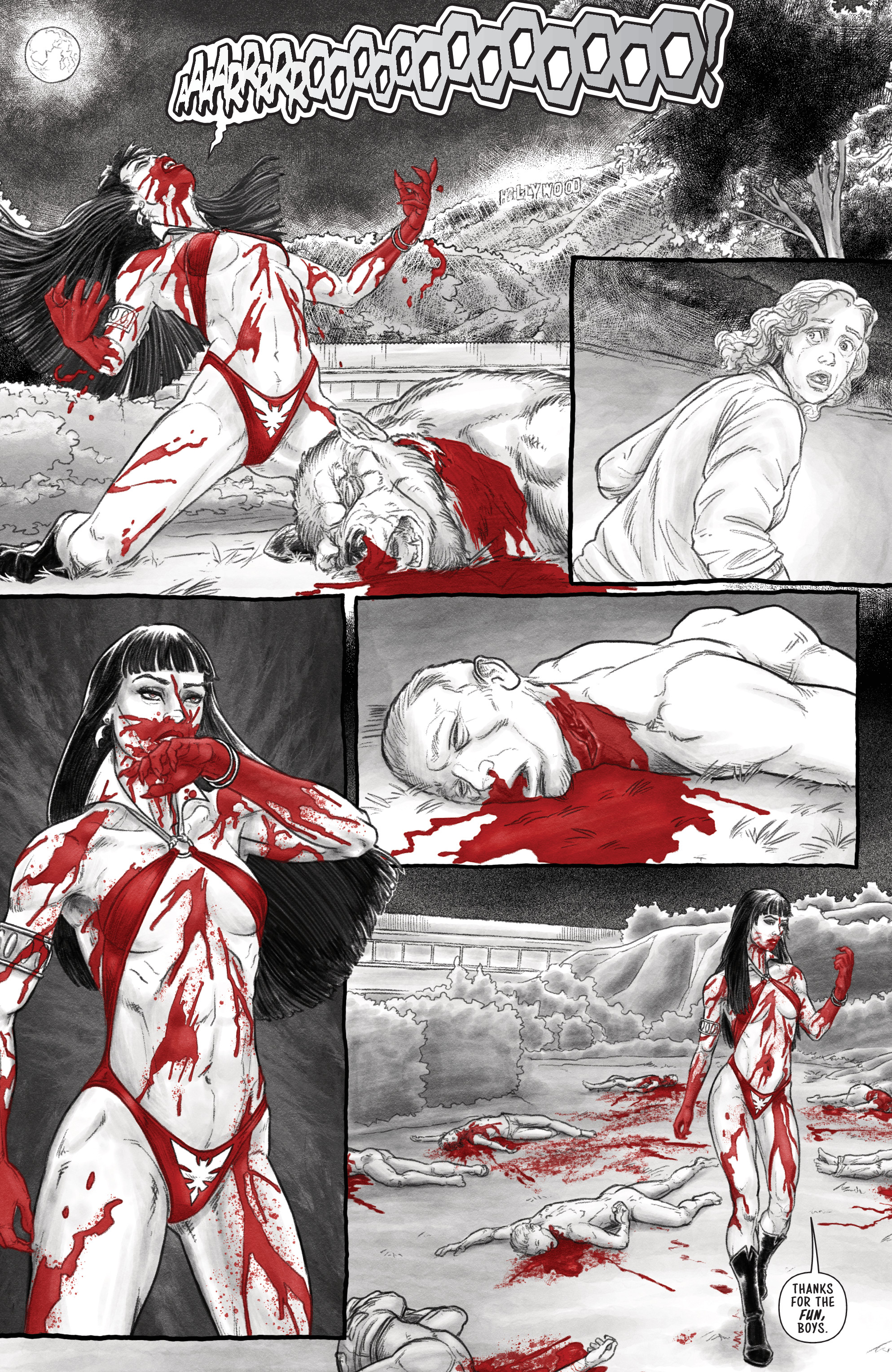 Read online Vampirella vs. Reanimator comic -  Issue # _TPB - 17