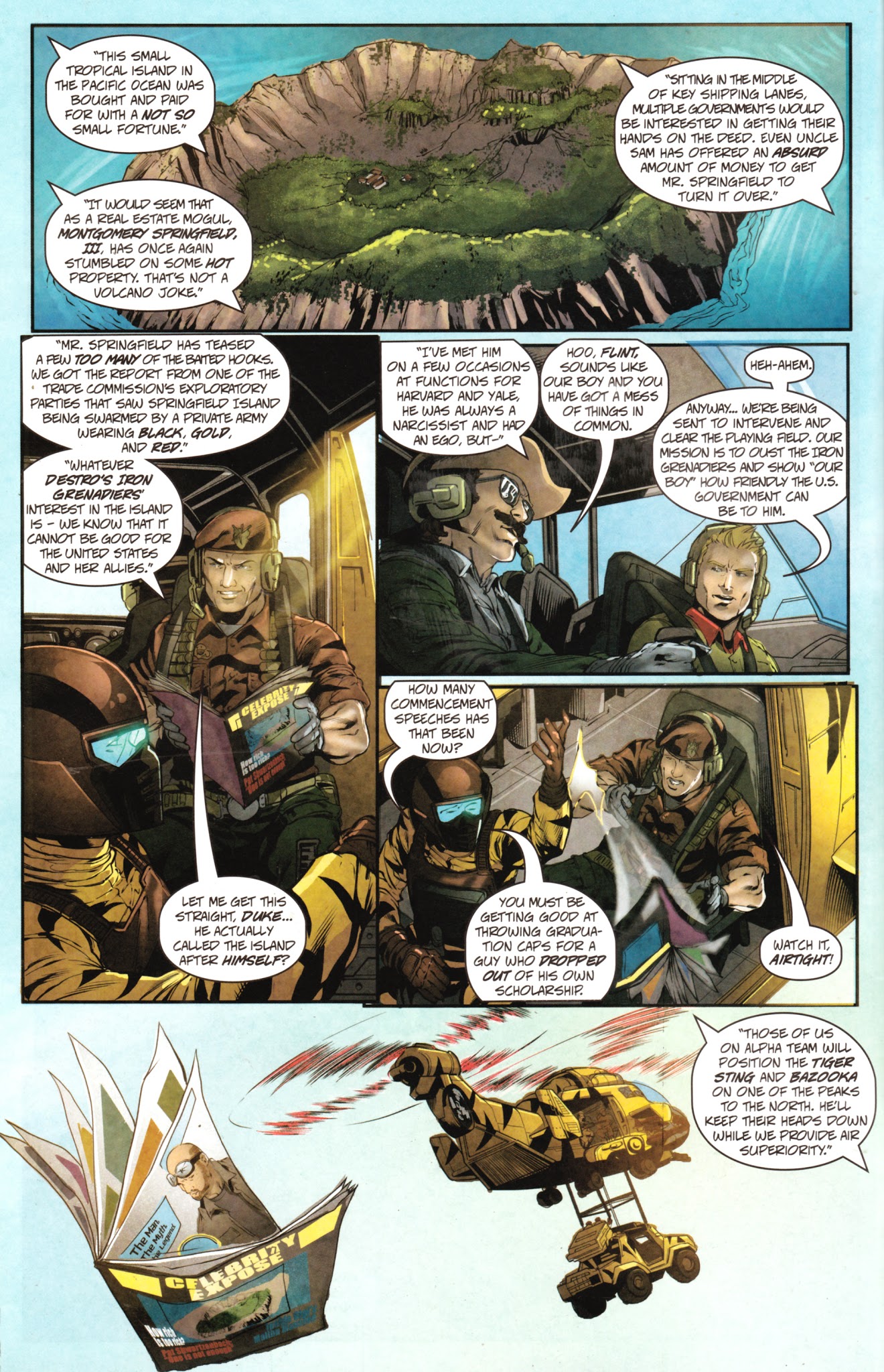 Read online G.I. Joe vs. Cobra comic -  Issue #8 - 6