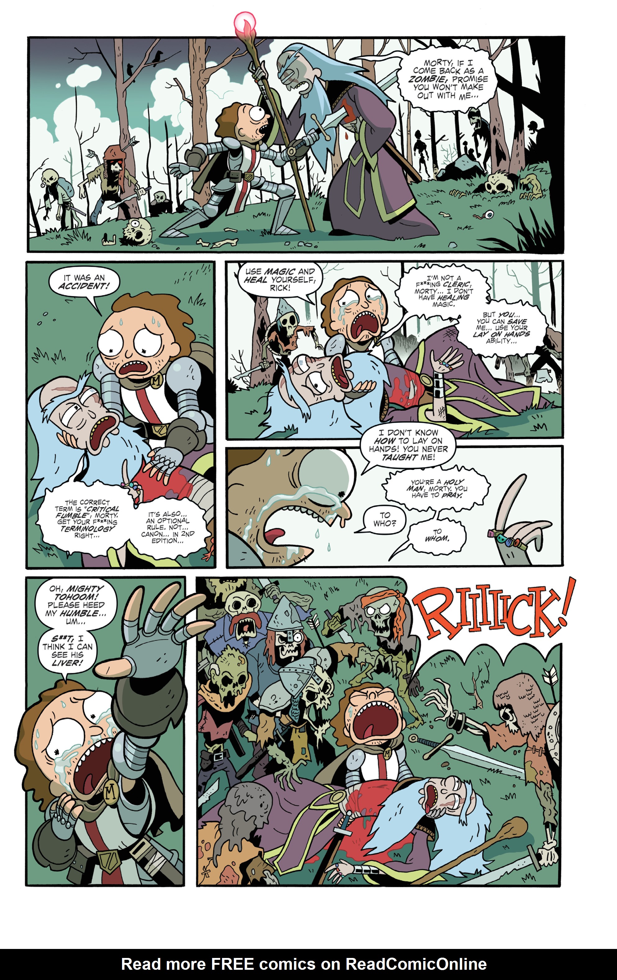 Read online Rick and Morty vs Dungeons & Dragons comic -  Issue # _TPB - 25