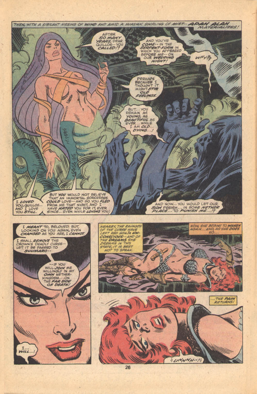 Read online Red Sonja (1977) comic -  Issue #13 - 15