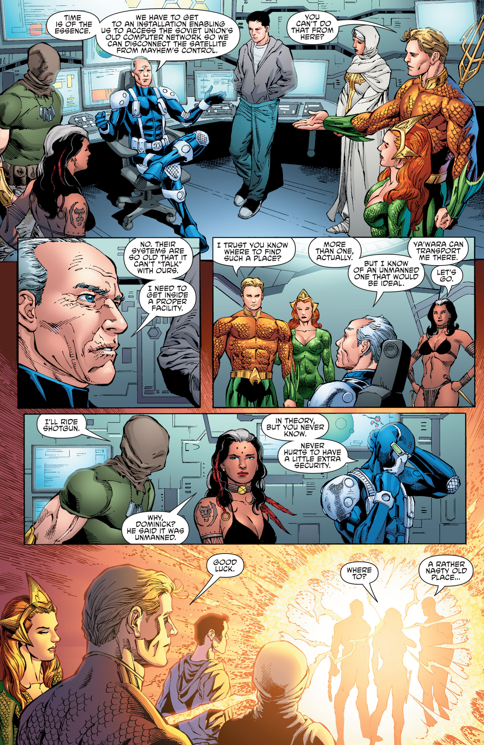 Read online Aquaman and the Others comic -  Issue #8 - 17