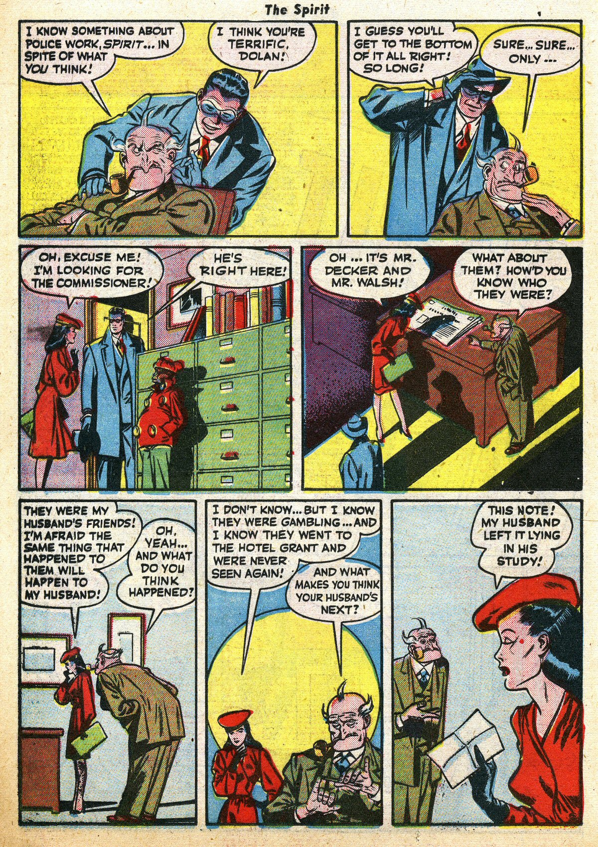 Read online The Spirit (1944) comic -  Issue #14 - 20