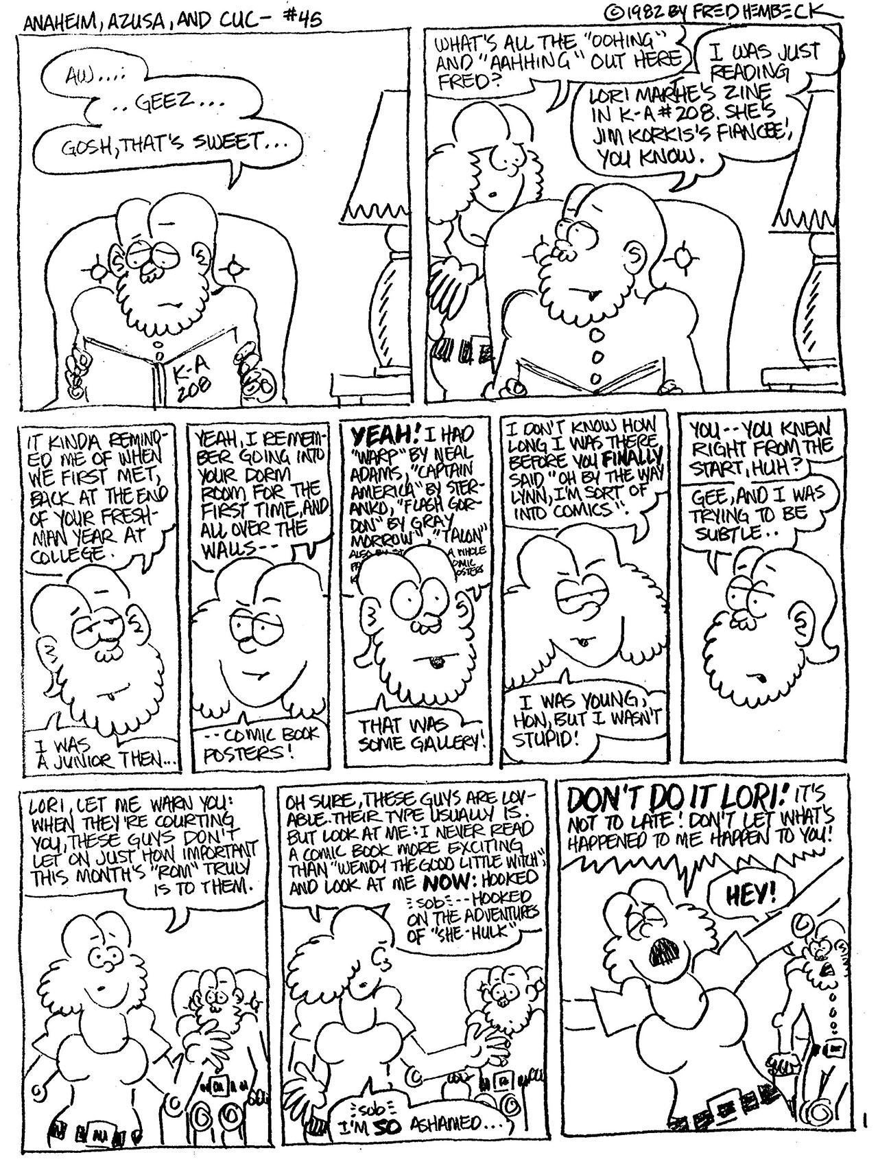 Read online The Nearly Complete Essential Hembeck Archives Omnibus comic -  Issue # TPB (Part 5) - 56