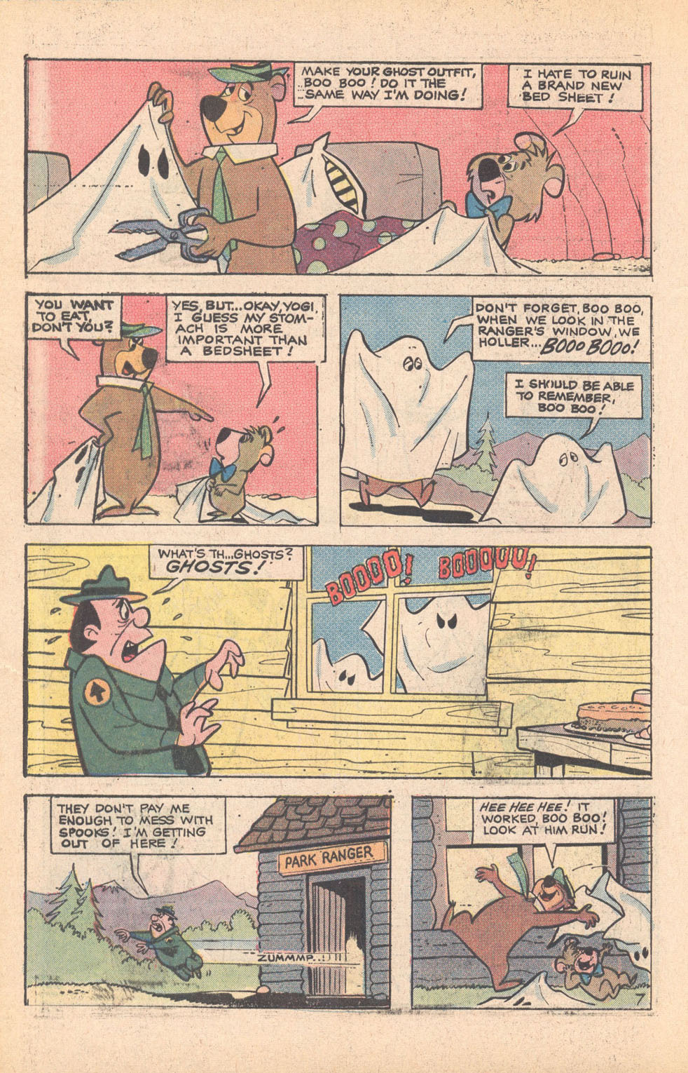 Read online Yogi Bear (1970) comic -  Issue #7 - 10