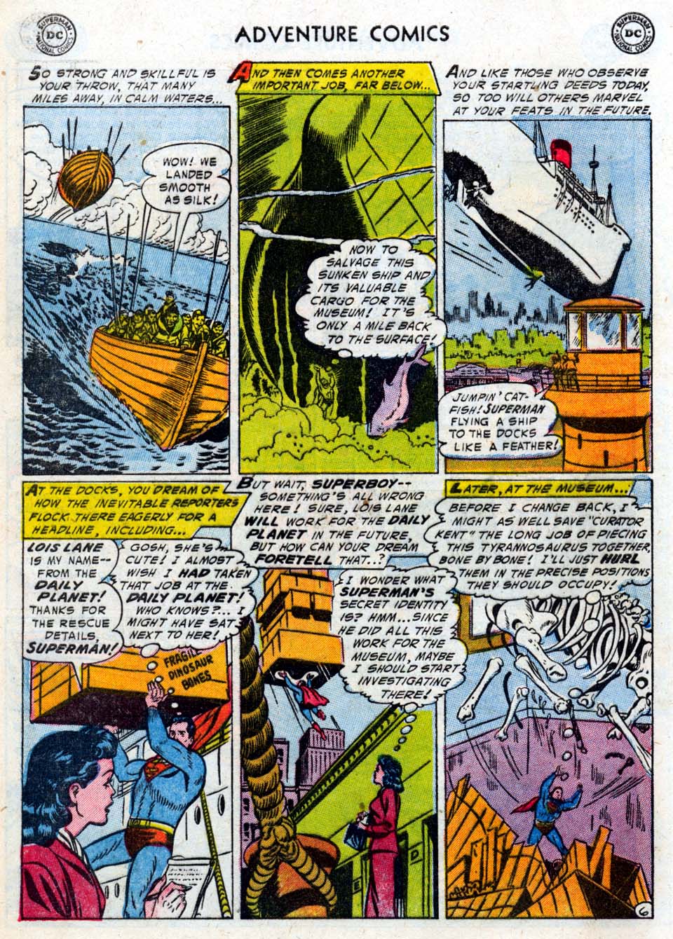 Read online Adventure Comics (1938) comic -  Issue #211 - 8