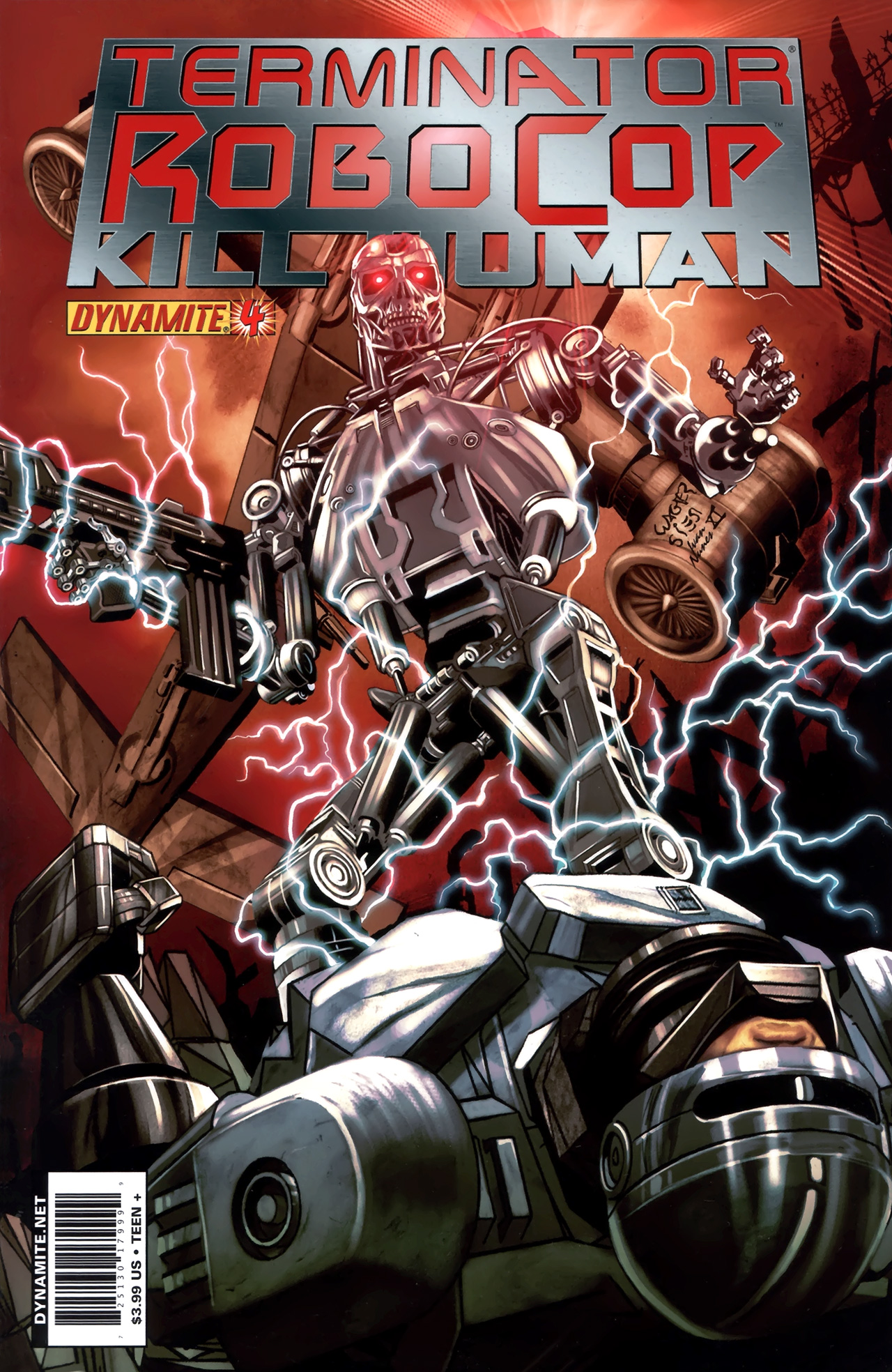 Read online Terminator/Robocop: Kill Human comic -  Issue #4 - 2