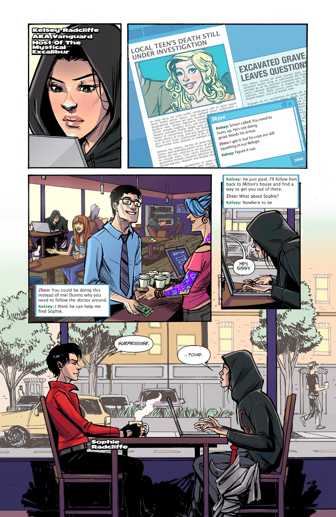 Read online The Pantheon Project comic -  Issue #3 - 4